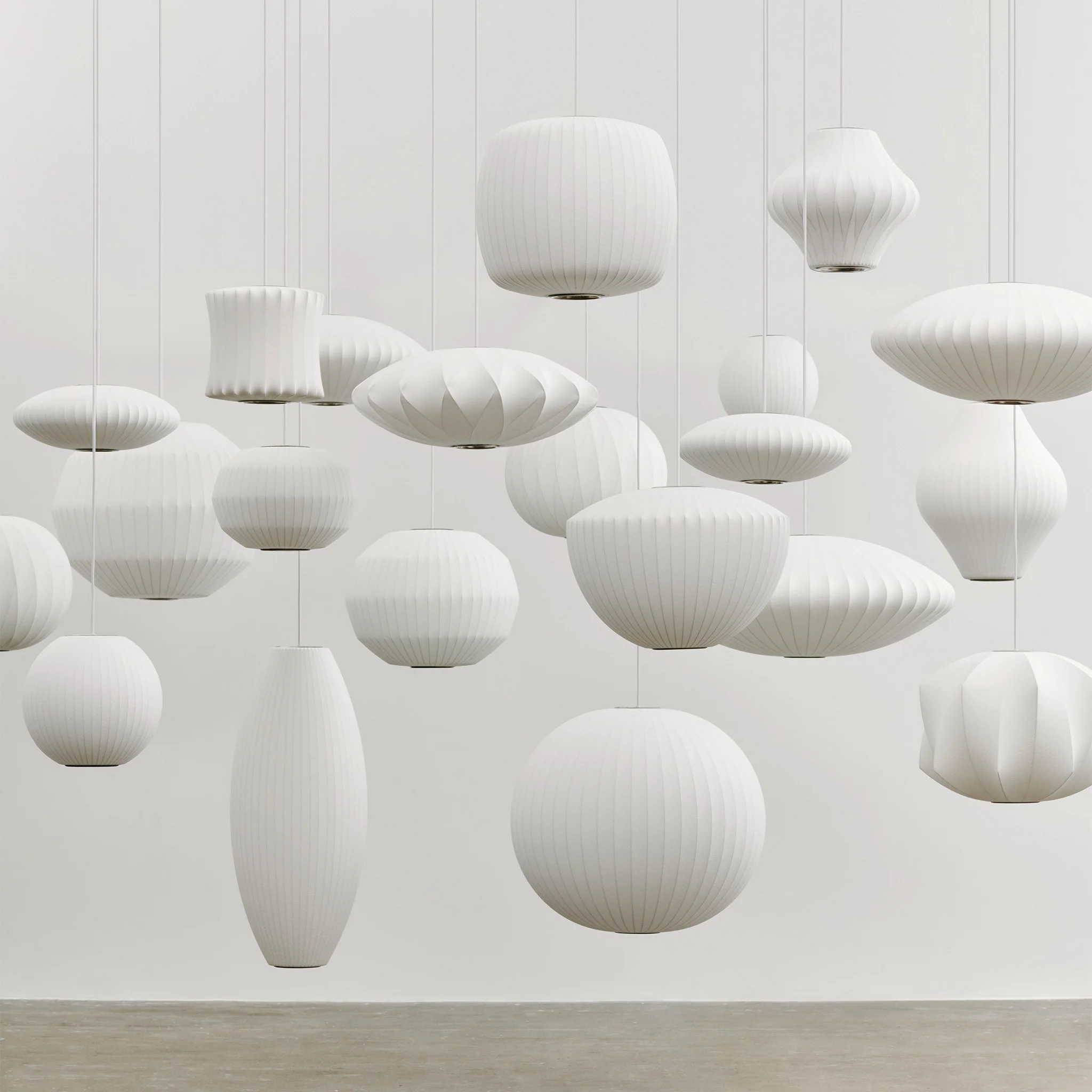 Nelson Angled Sphere Bubble Pendant Light by Hay - Image 6