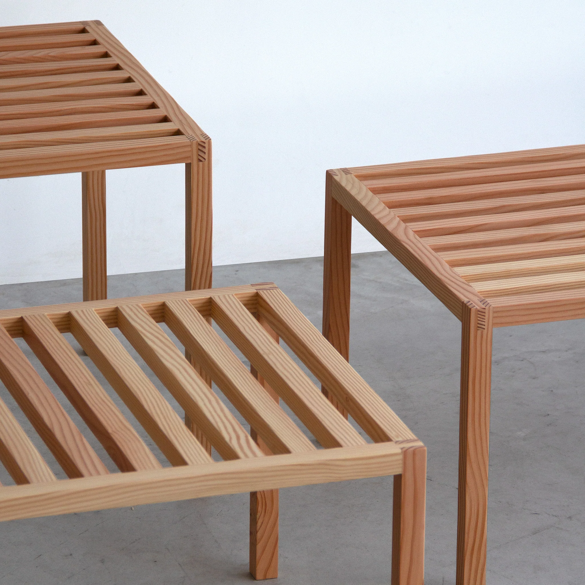 No.5 Series Slatted Low Tables By Jasper Morrison - Image 4