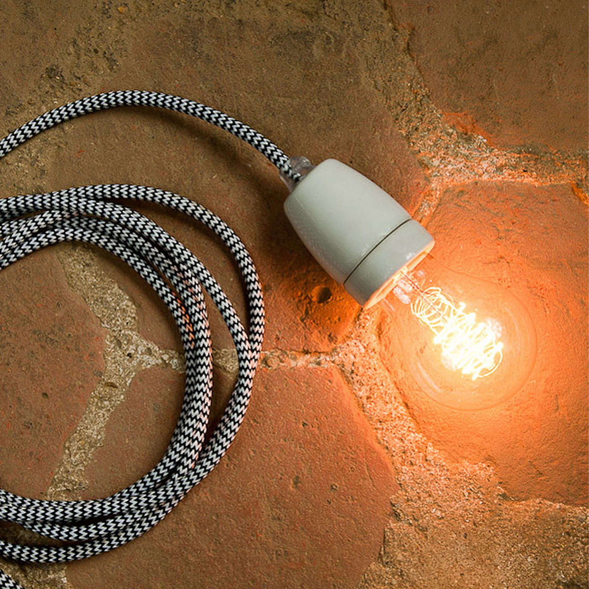 NUD Classic White Porcelain with Textile cord - Image 8