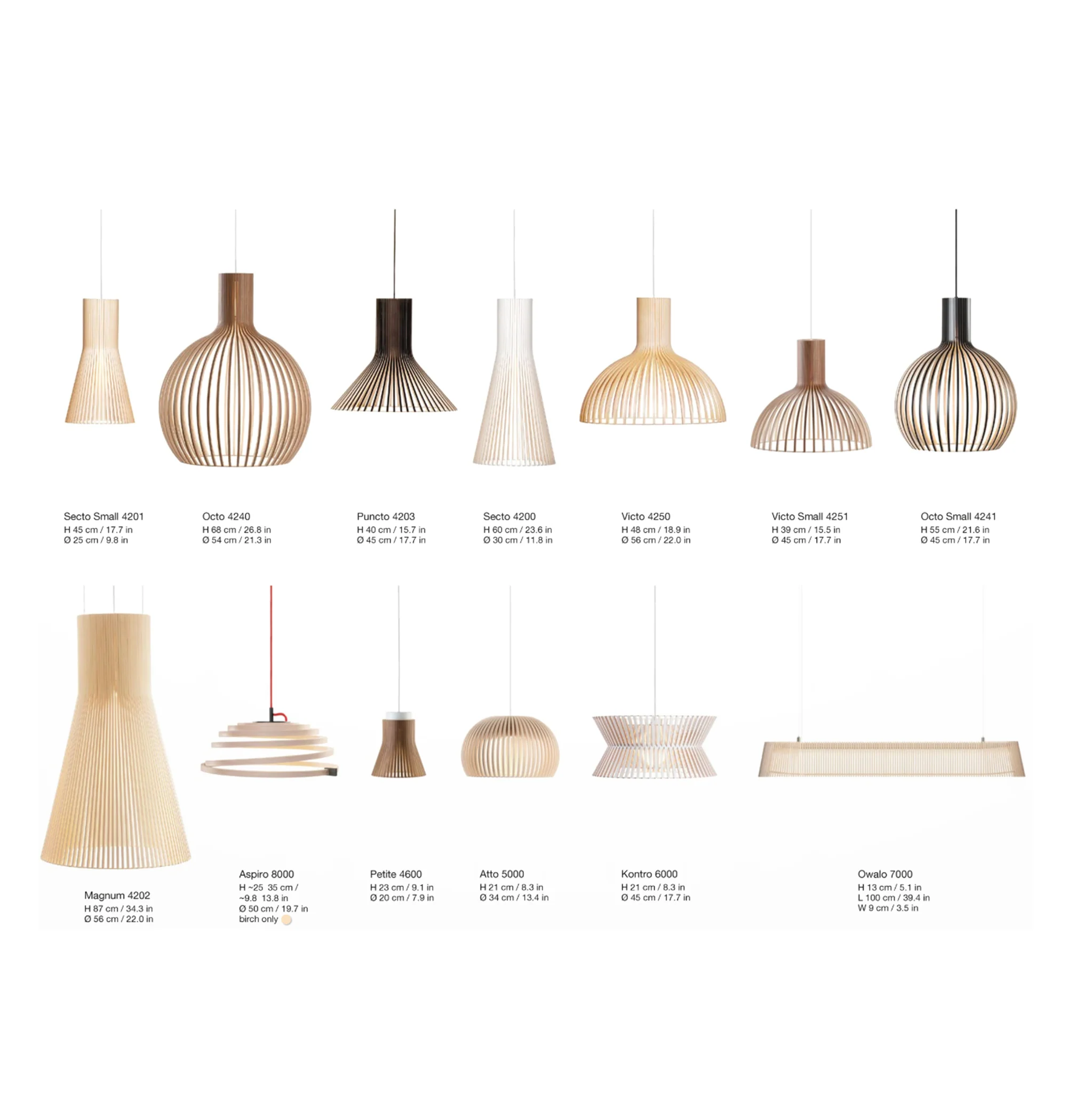 Octo Small 4241 Pendant by Secto Design - Image 3