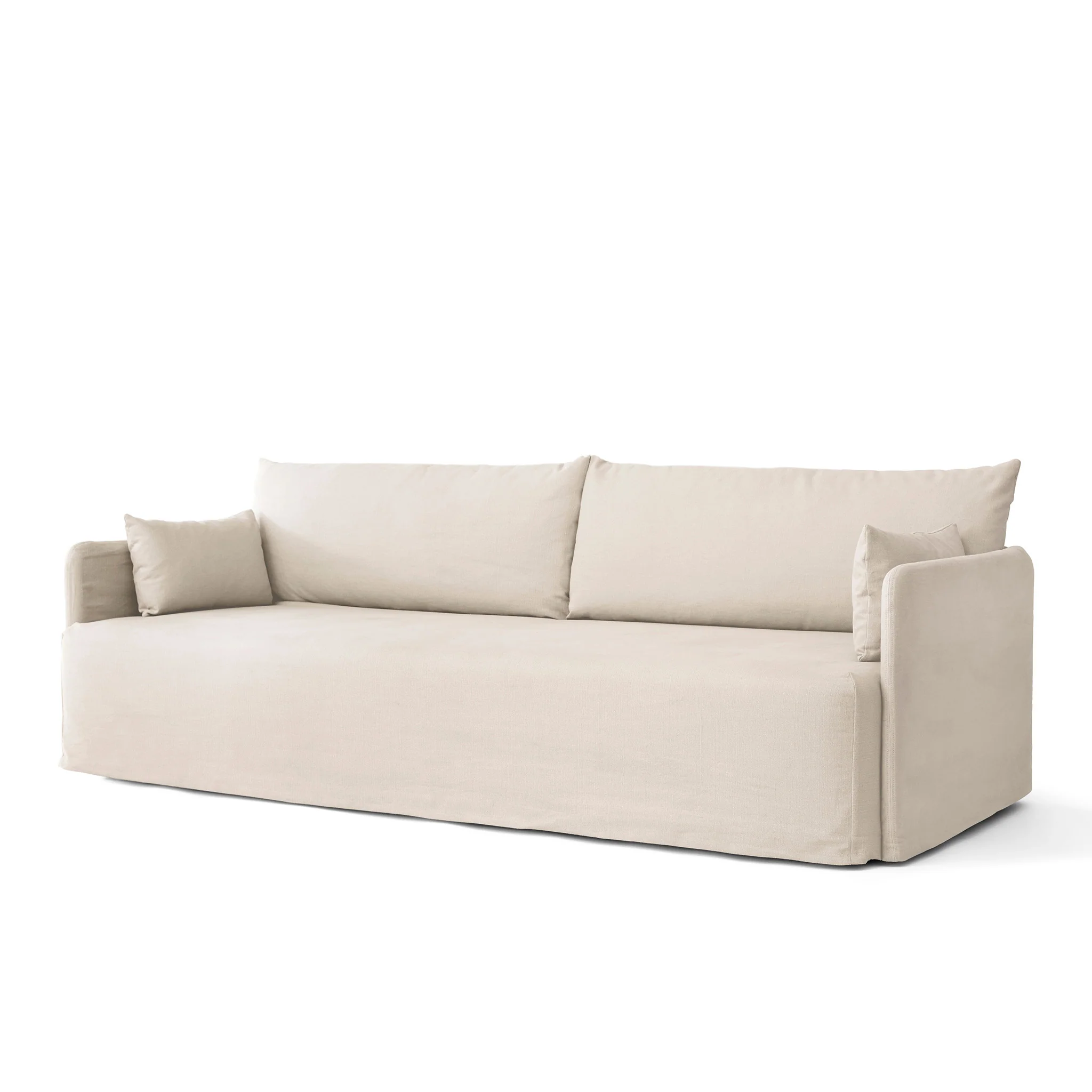 Offset Loose Cover 3 Seat Sofa by Norm Architects - Image 3