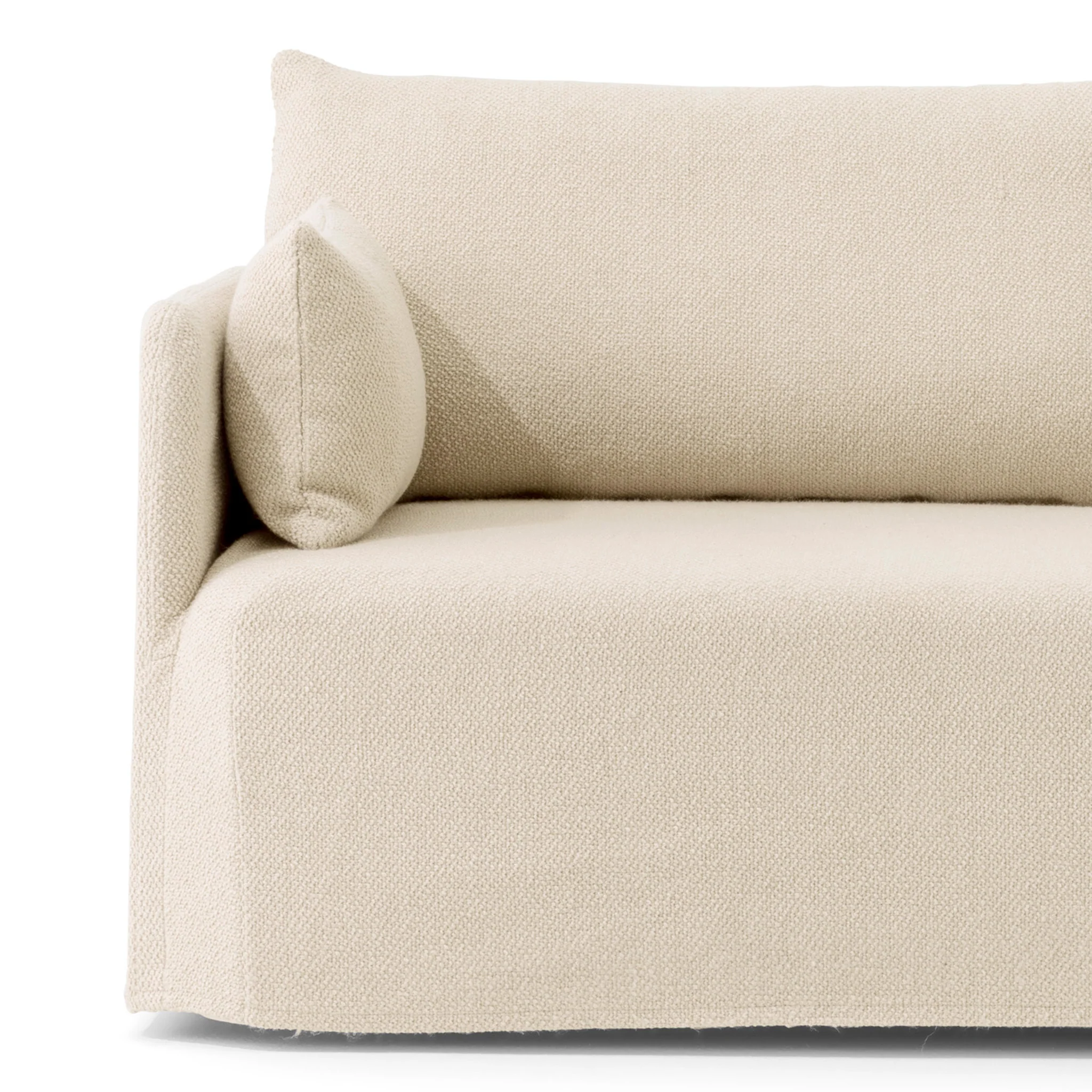 Offset Loose Cover 3 Seat Sofa by Norm Architects - Image 4