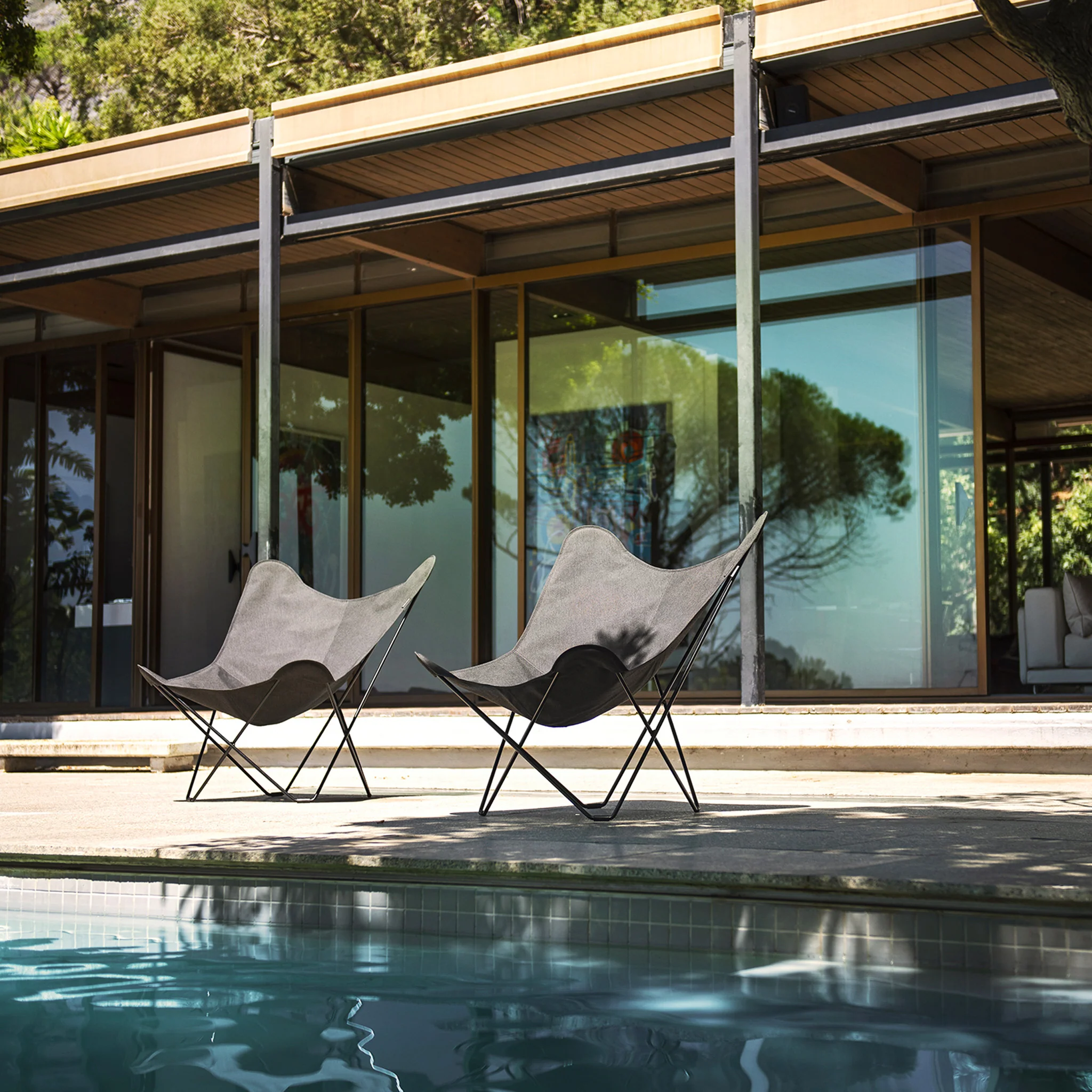 Outdoor Sunbrella Mariposa Chair by Cuero - Image 3