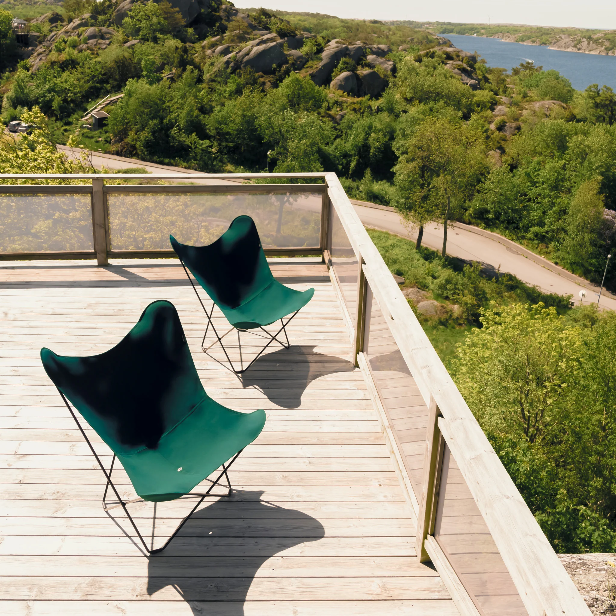 Outdoor Sunbrella Mariposa Chair by Cuero - Image 5