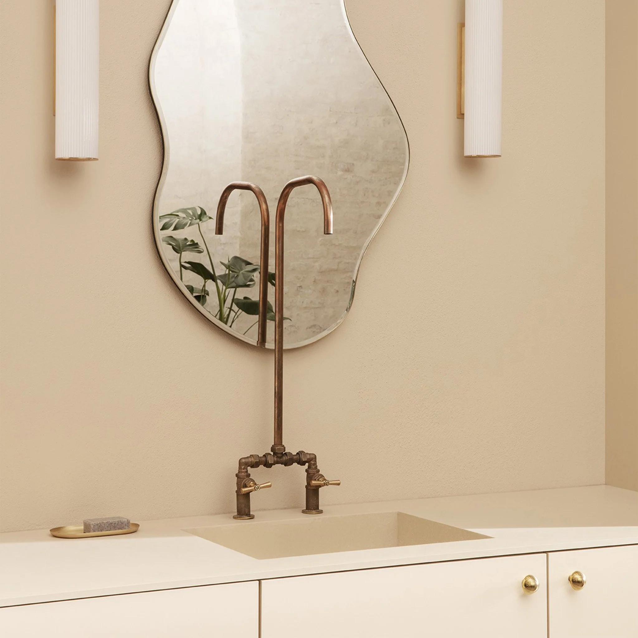 Oval Basho Tray - Brass by Ferm Living - Image 4