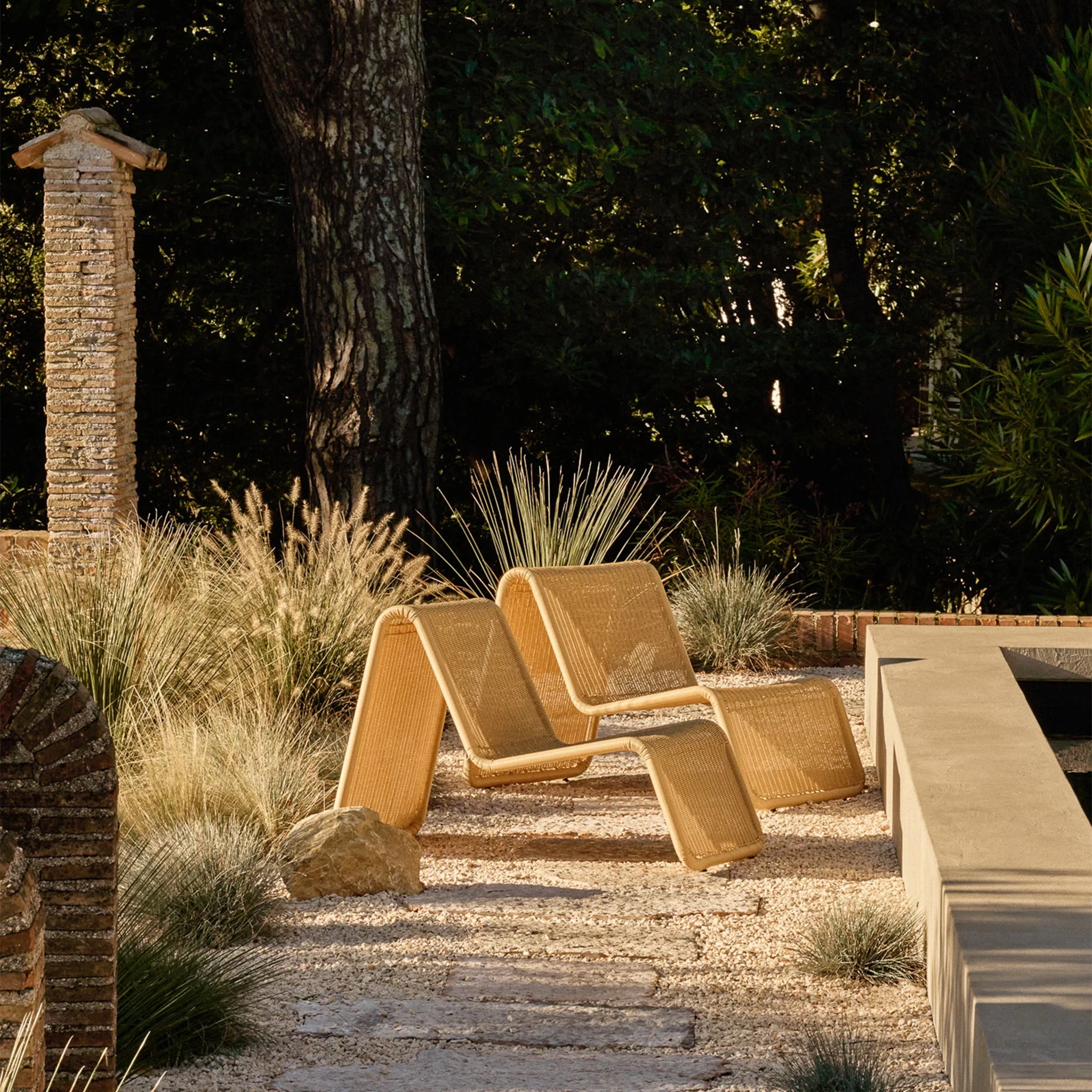 P3S Chaise Longue Outdoor By Tito Agnoli - Image 3