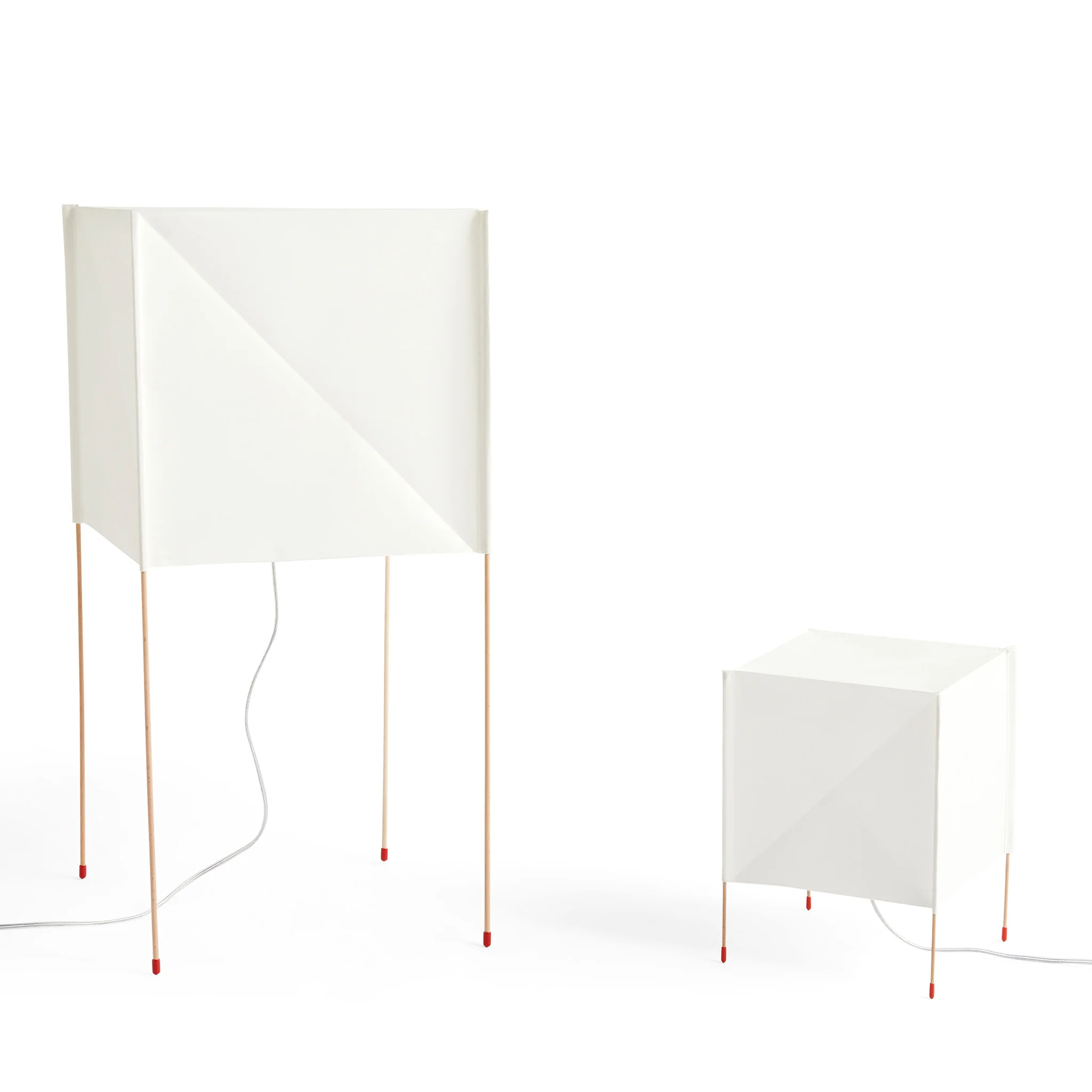 Paper Cube Floor Lamp By Bertjan Pot for Hay - Image 2