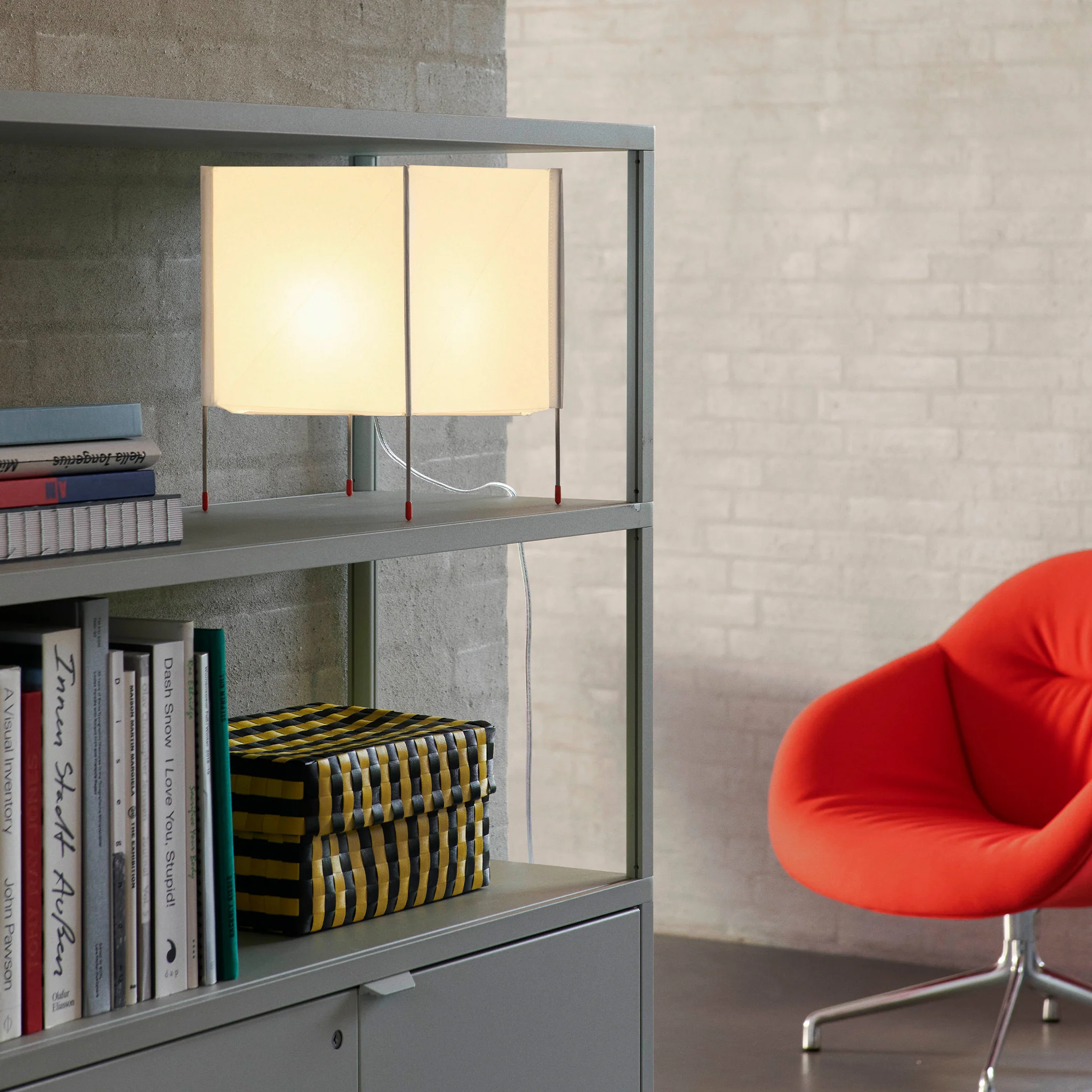 Paper Cube Table Lamp By Bertjan Pot for Hay - Image 6