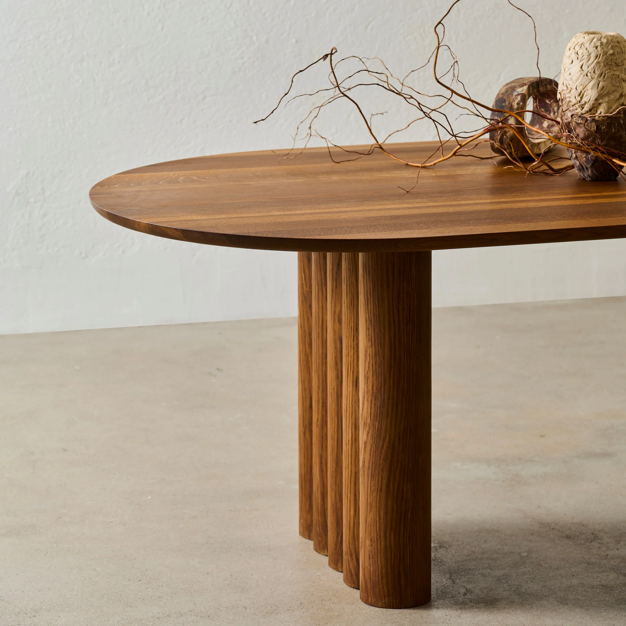 Plush Table Oval by Jacob Plejdrup for DK3 - Image 7