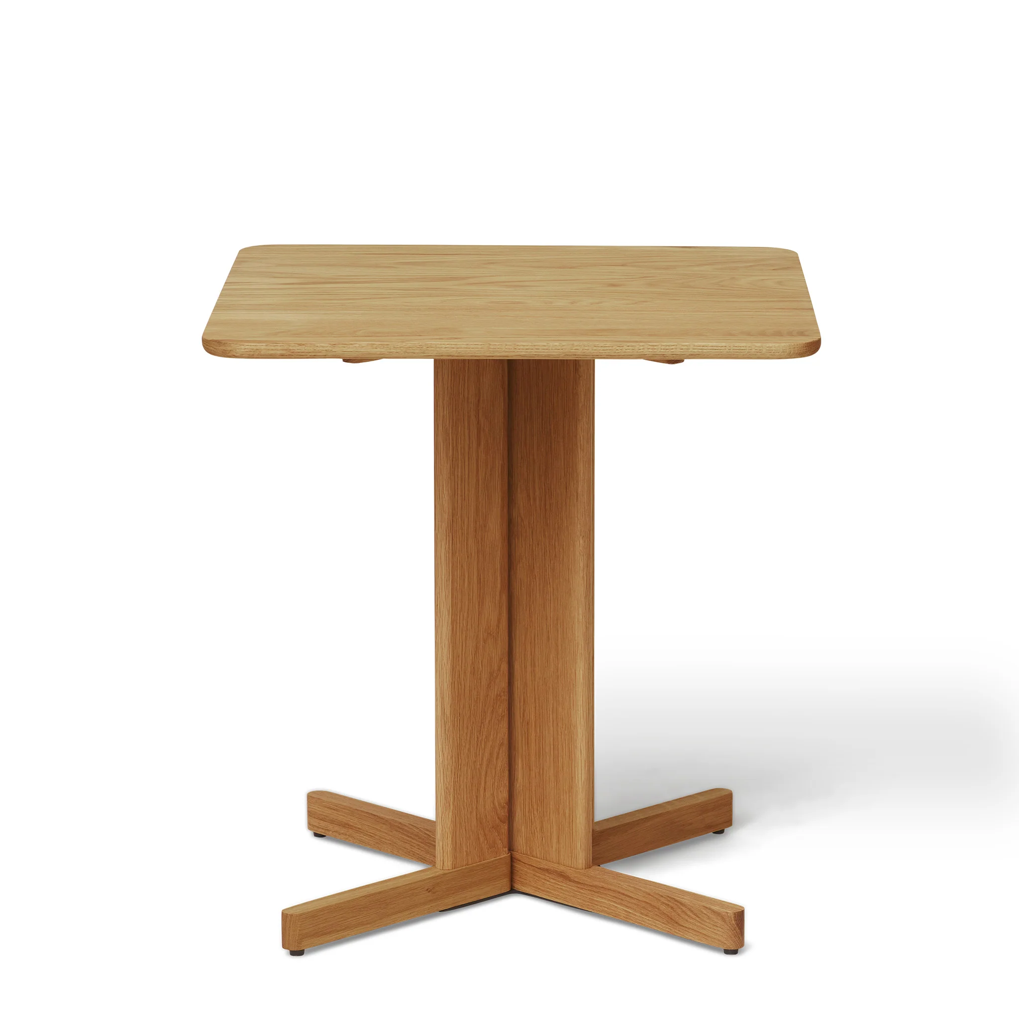 Trefoil Square Table 68cm by Form and Refine