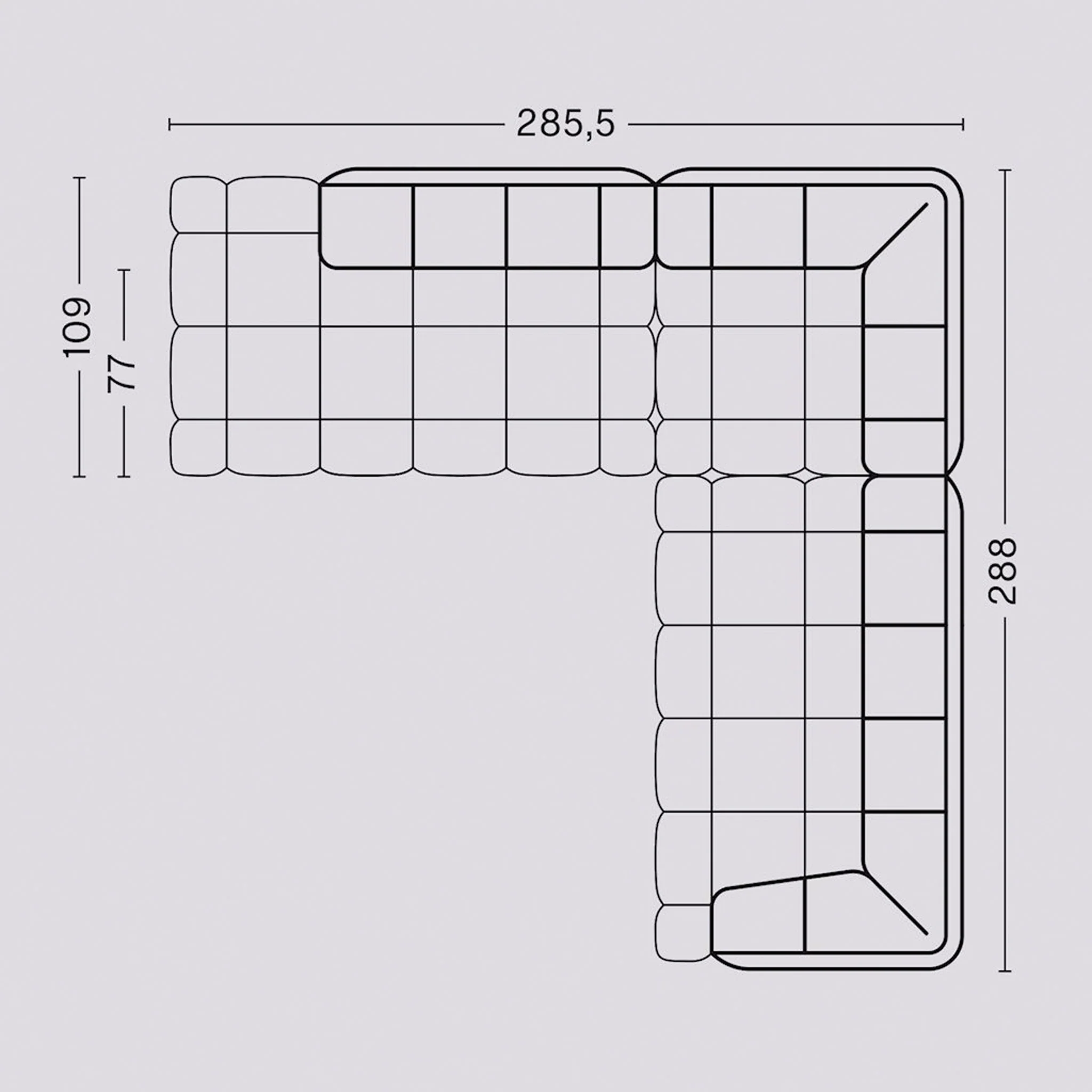 Quilton Sofa - Corner Combination 24 - Image 2