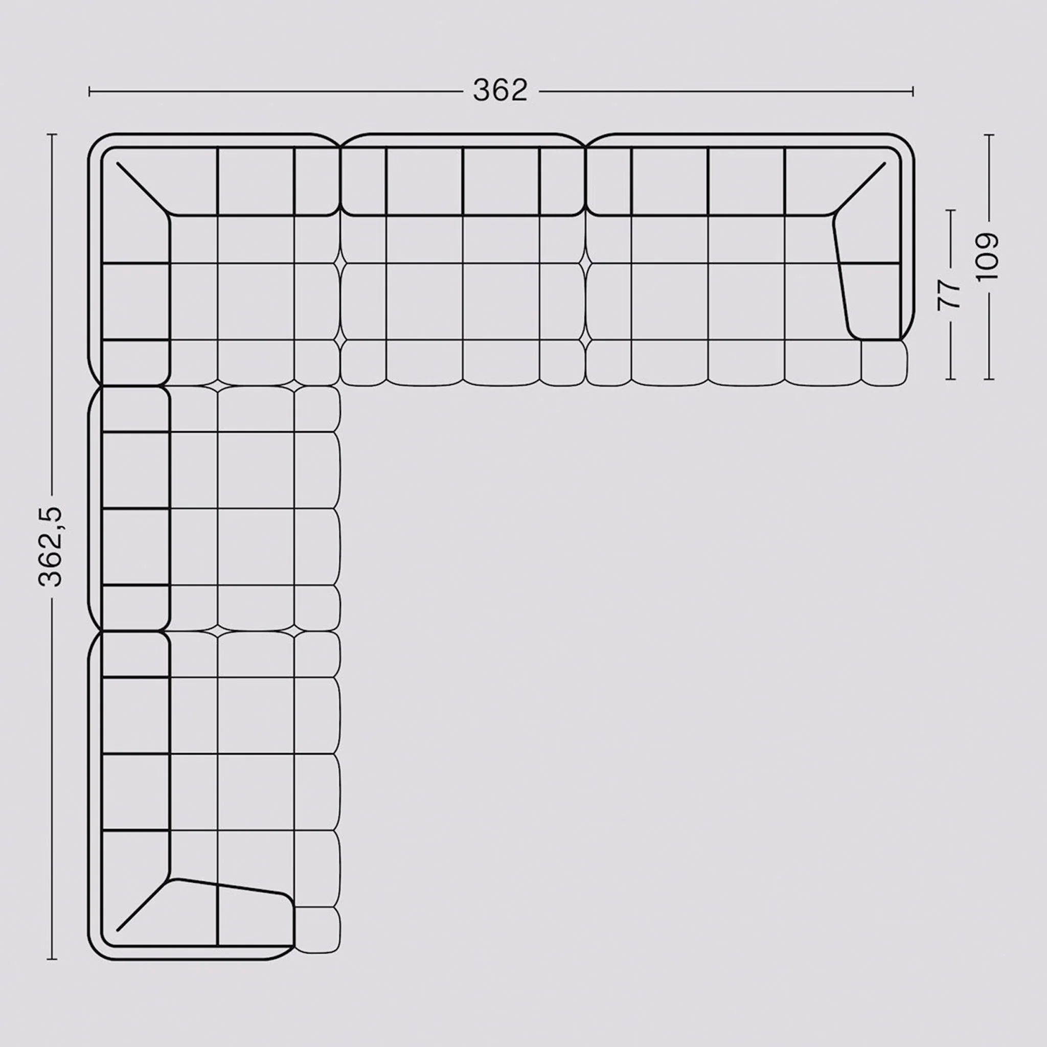 Quilton Sofa - Corner Combination 26 - Image 2