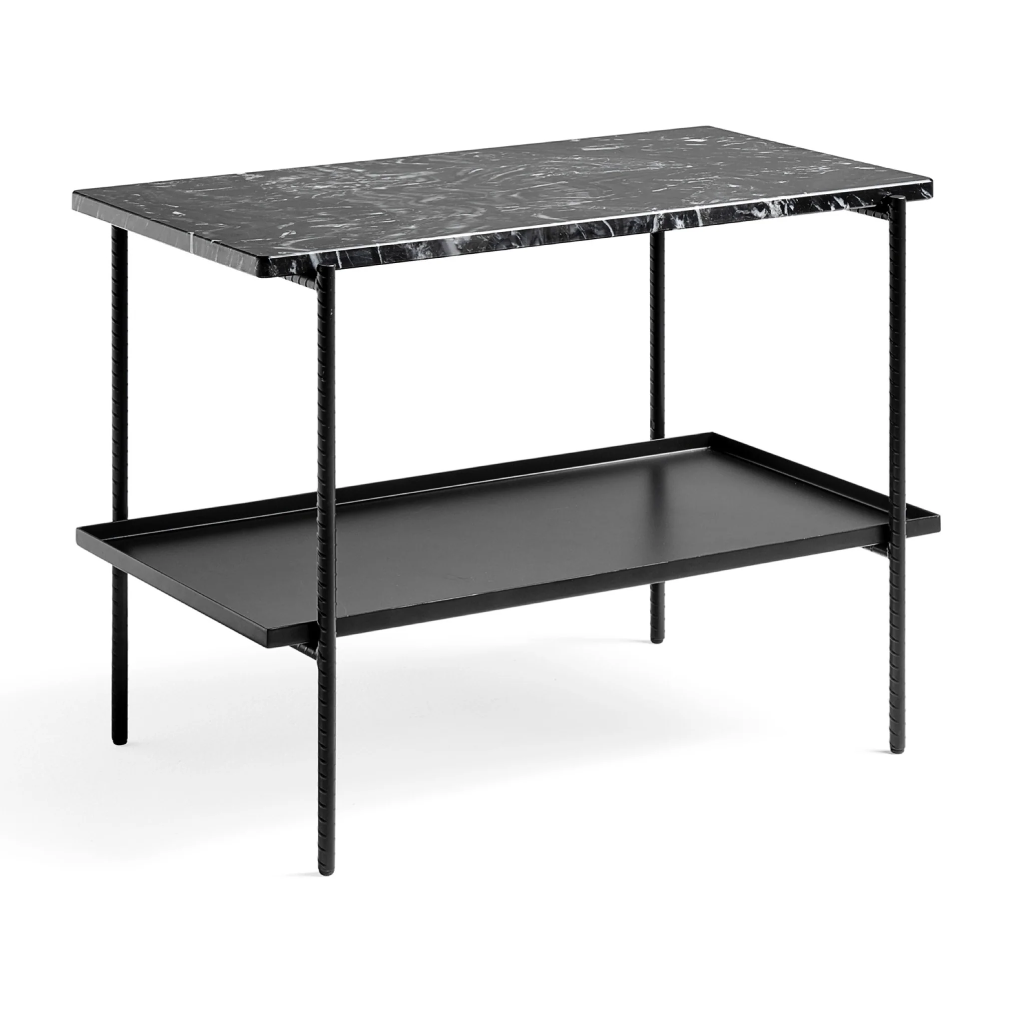 Rebar Side Table Rectangular by Hay - Image 4