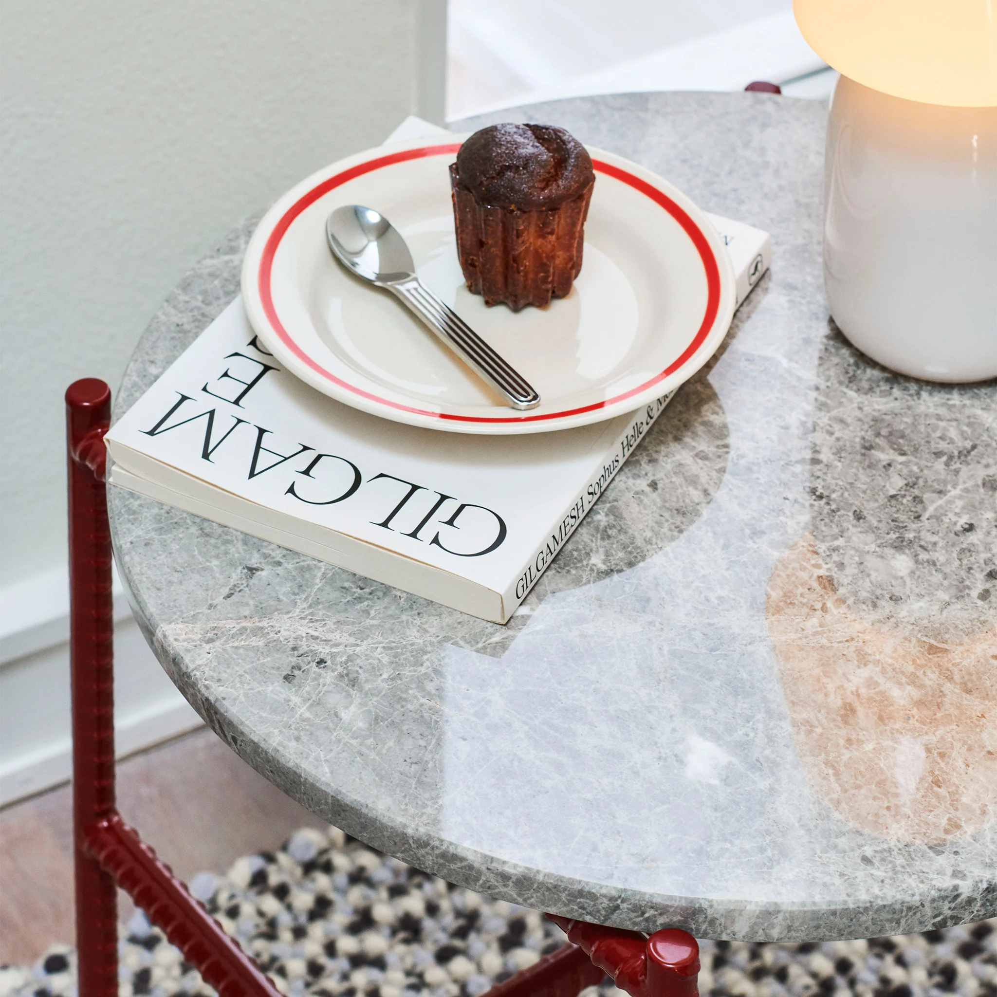 Rebar Side Table Round by Hay - Image 3