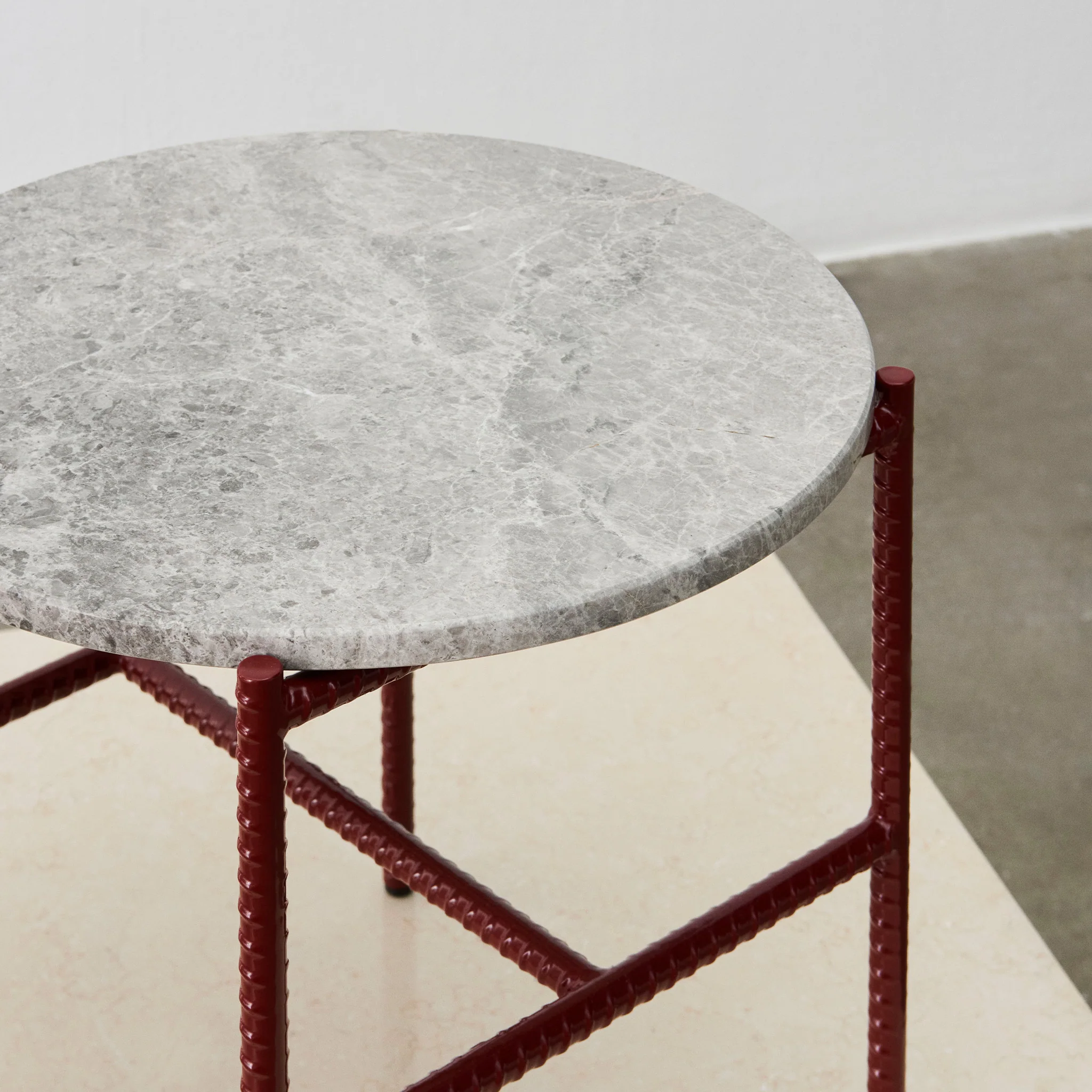 Rebar Side Table Round by Hay - Image 7