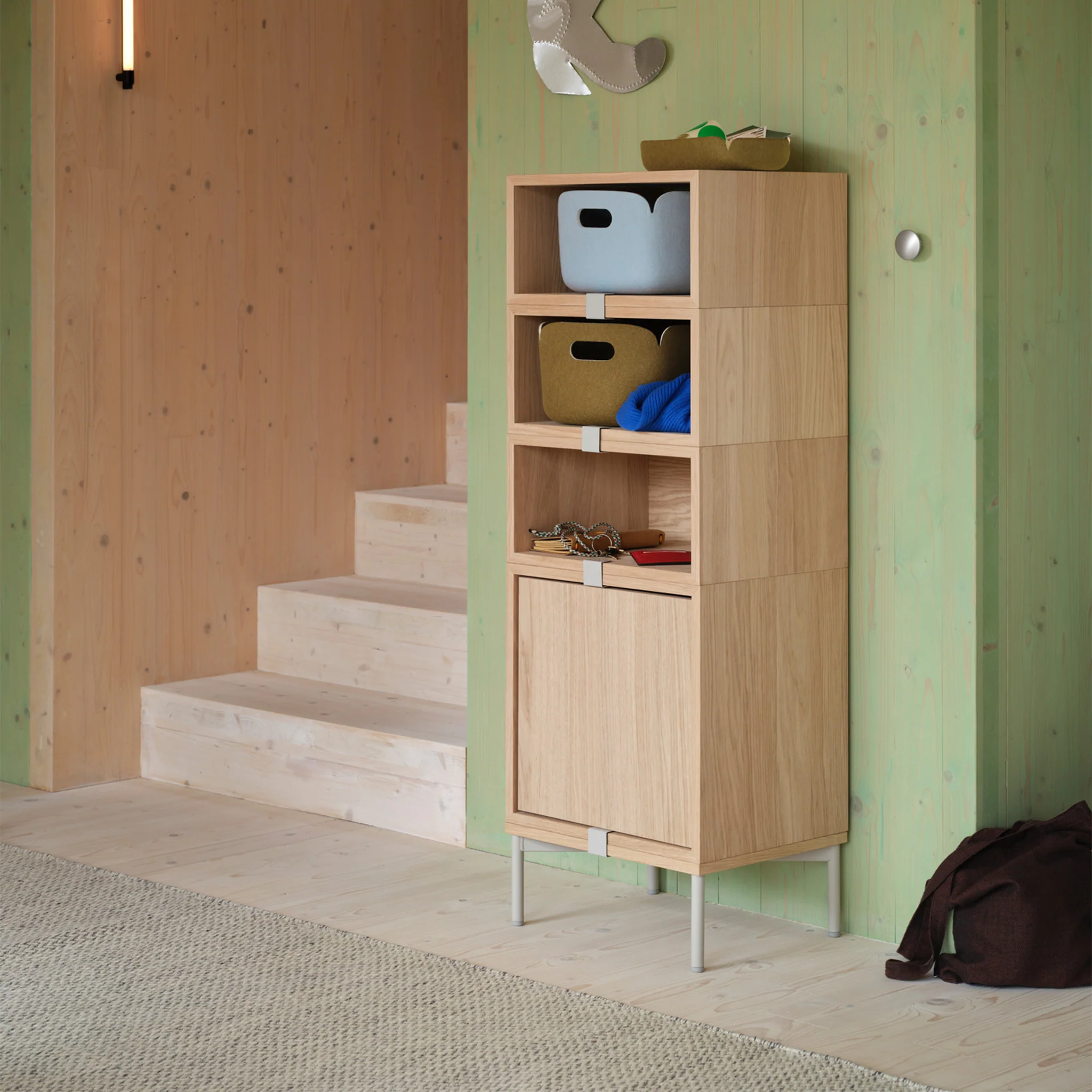 Restore Felt Basket Small by Muuto - Image 6