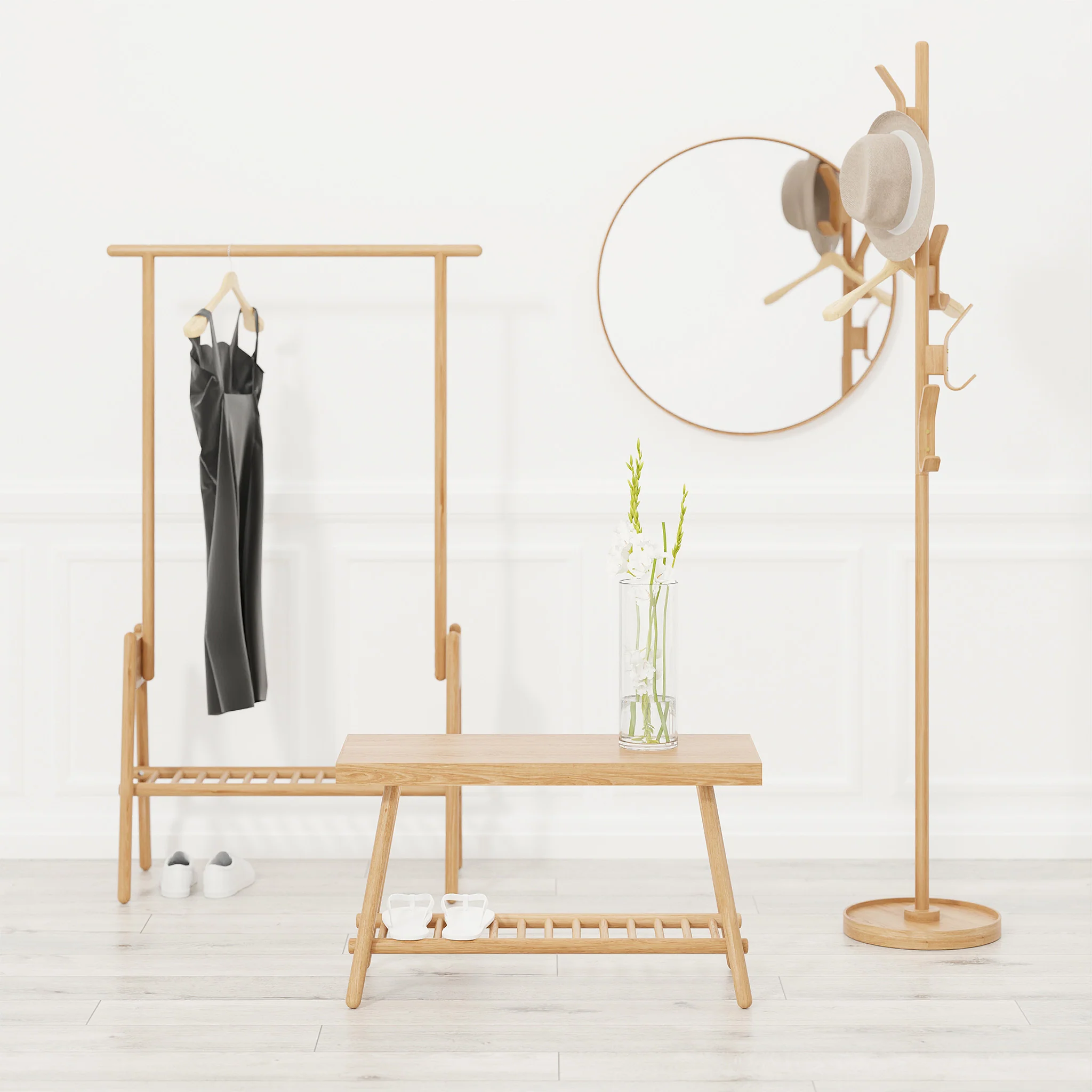 Right Hook Coat Stand by Wireworks - Image 4