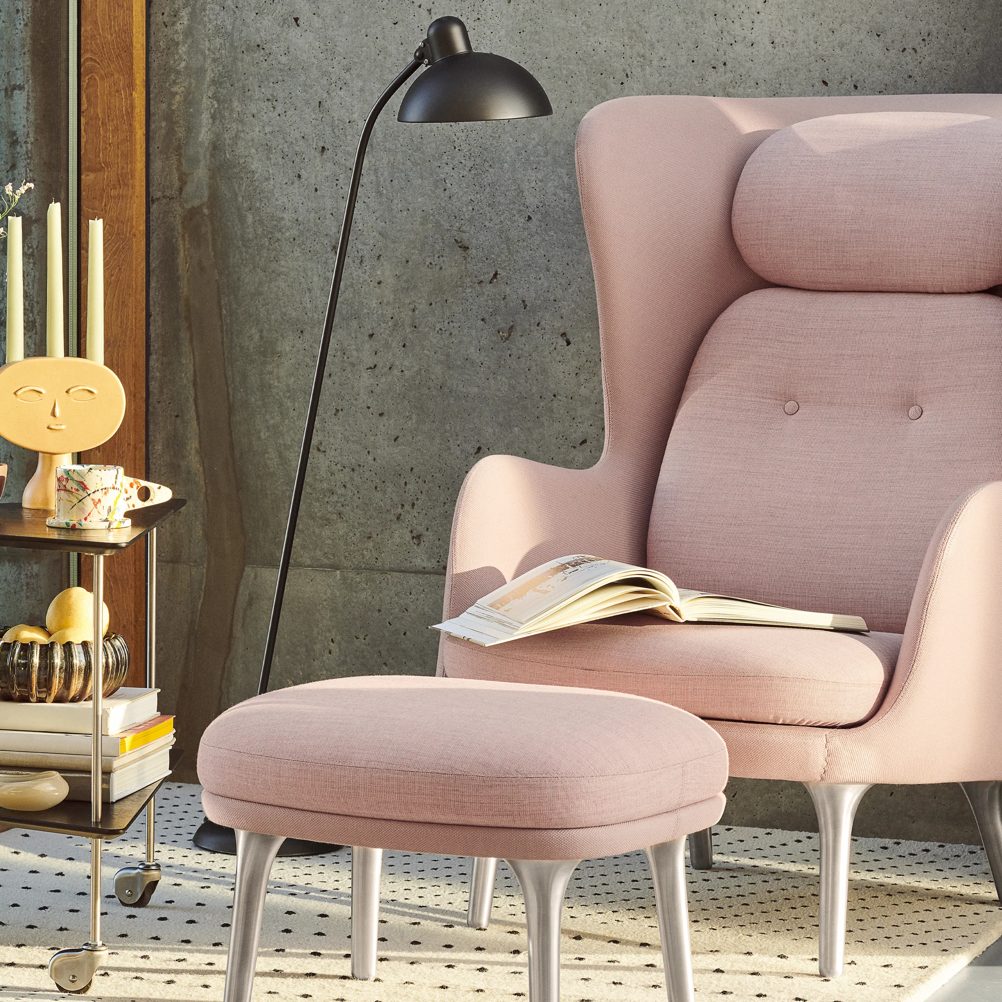 Ro Footstool by Fritz Hansen - Image 6