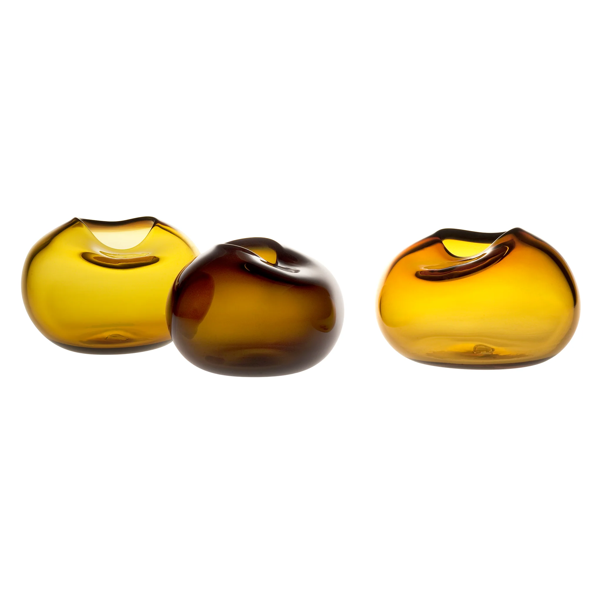 Set of 3 Small Caillou Vases by Kate Hume