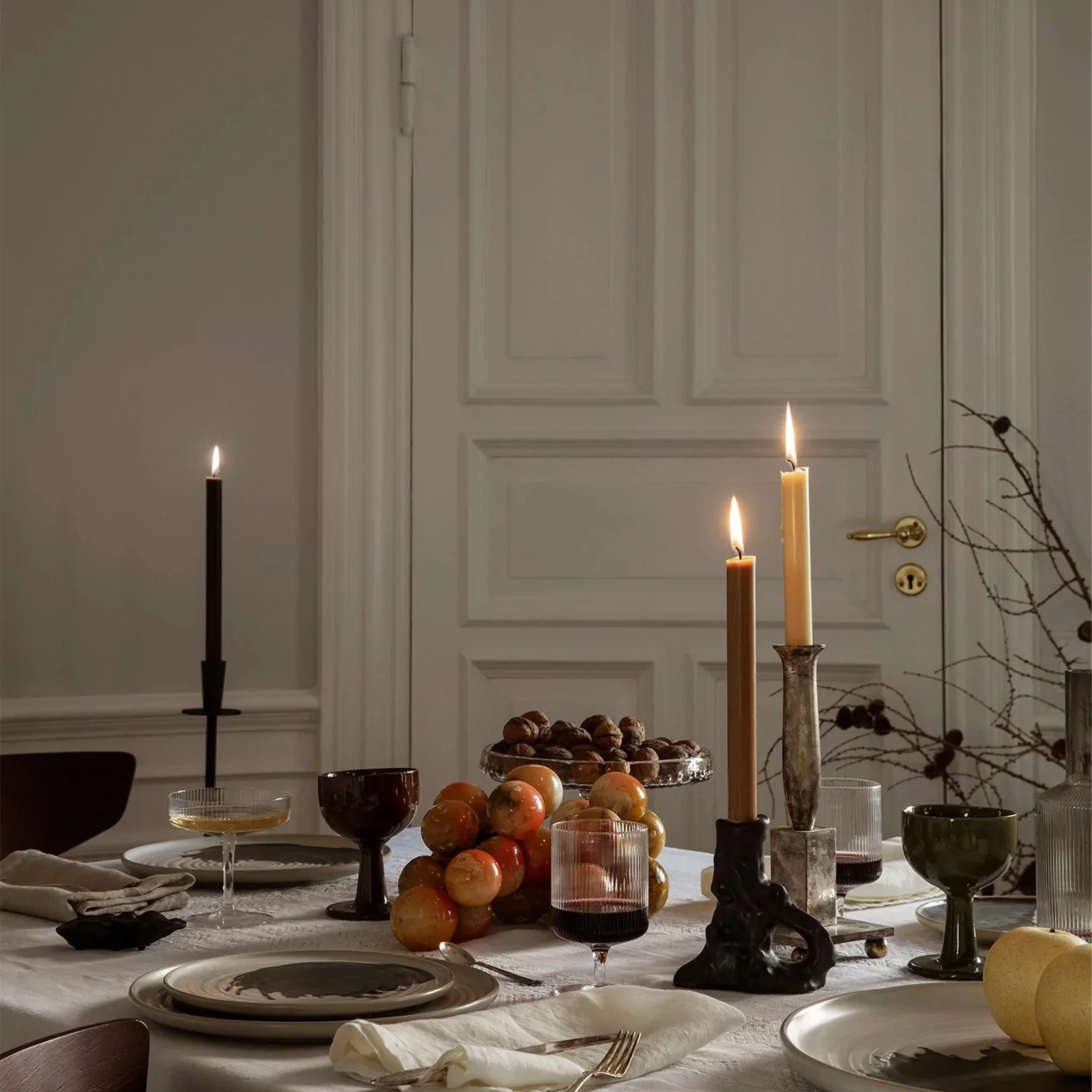 Set of 4 Pure Candles - Whimsical Blend By Ferm Living - Image 3
