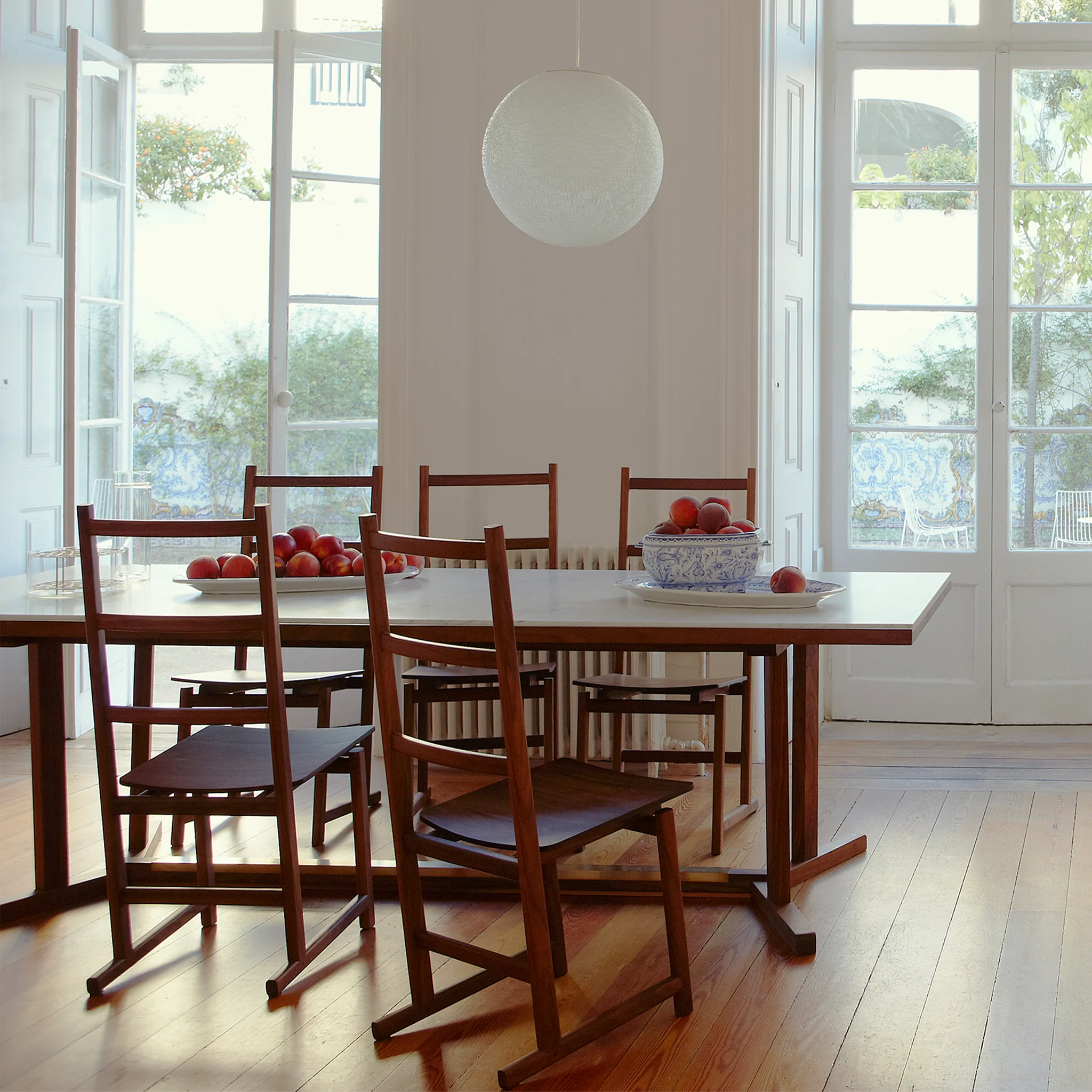 Shaker Dining Table Timber Top by Neri & Hu - Image 7