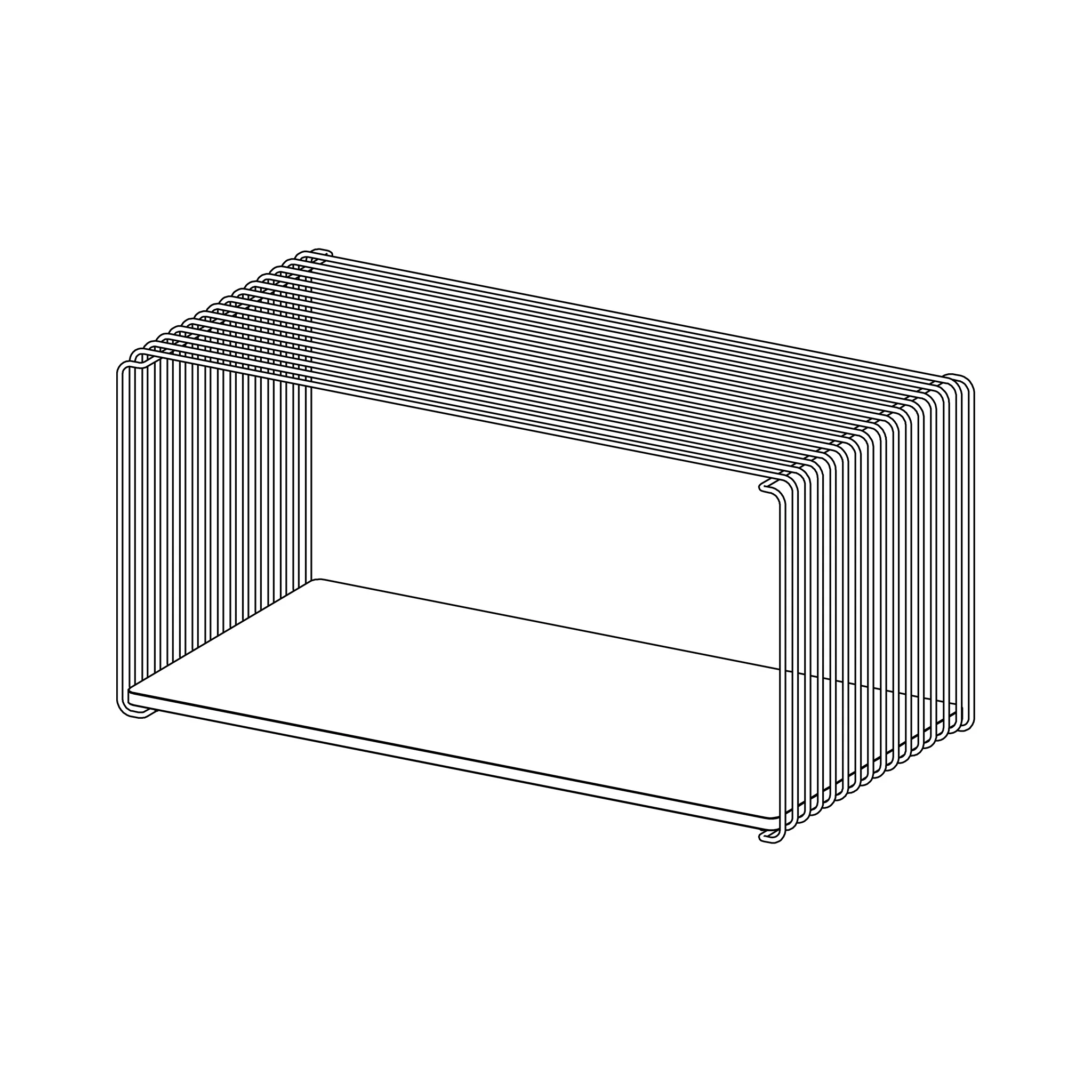 Shelves For Panton Wire by Montana Furniture
