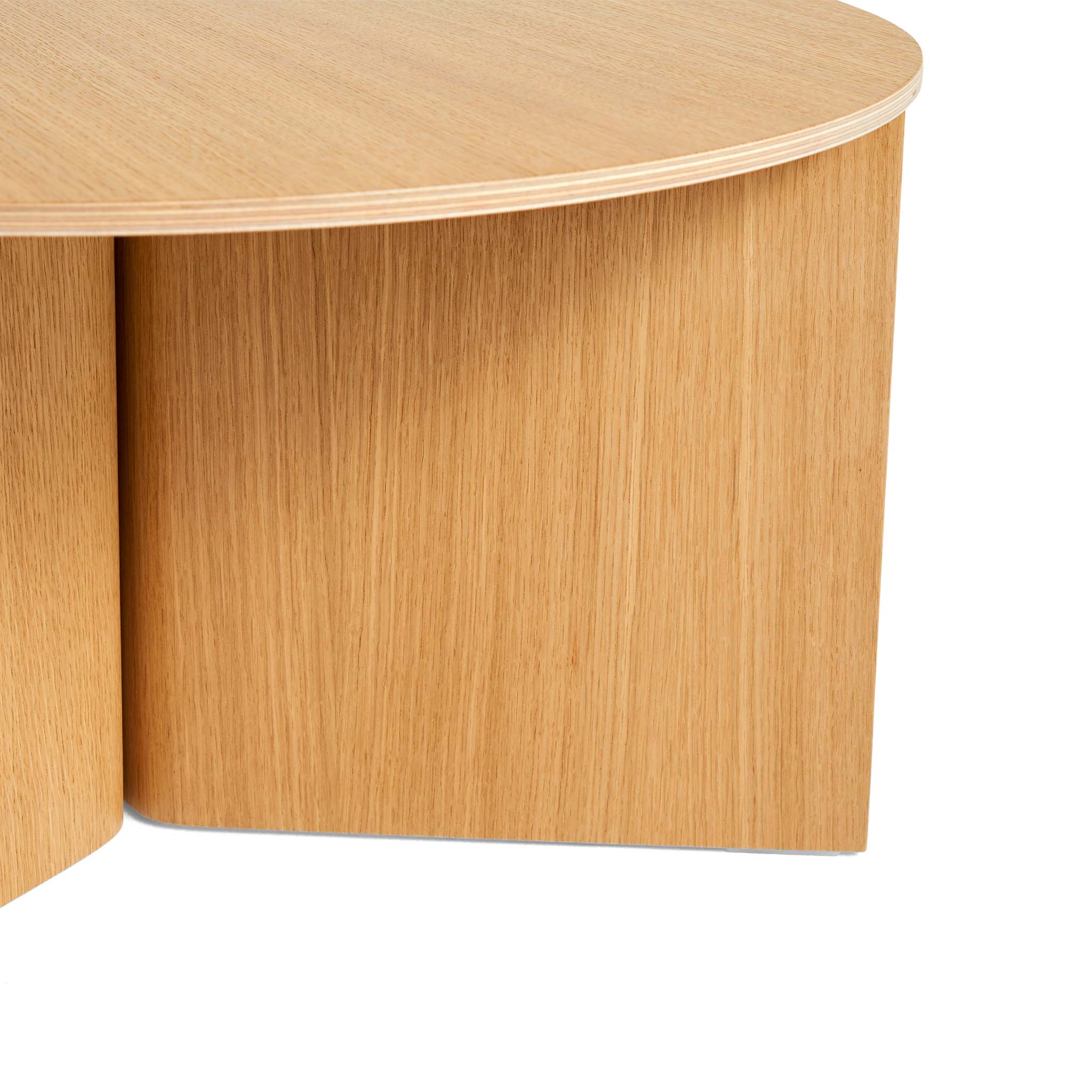 Slit Table Wood XL by Hay - Image 3
