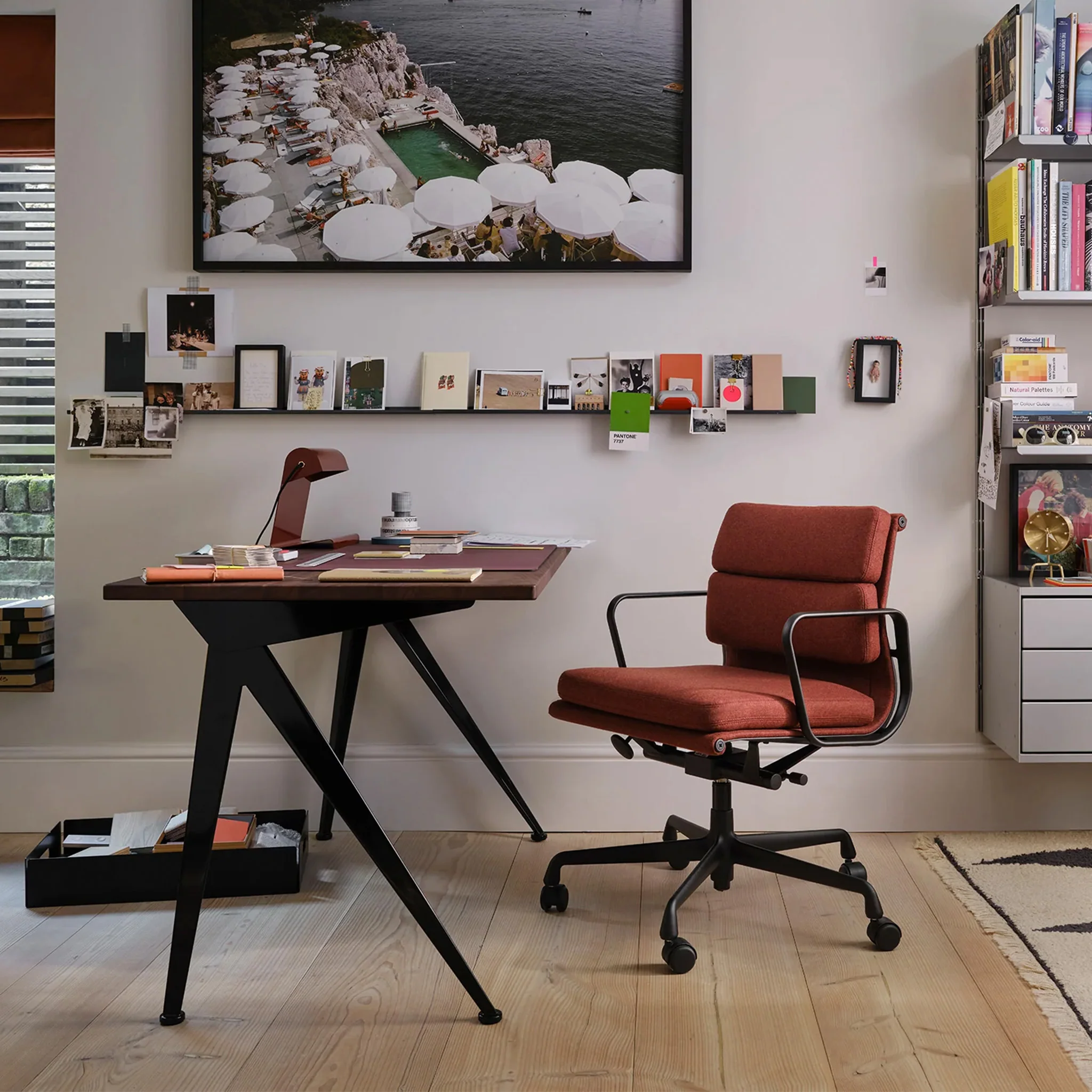 Soft Pad Office Chair EA 217 by Vitra - Image 4