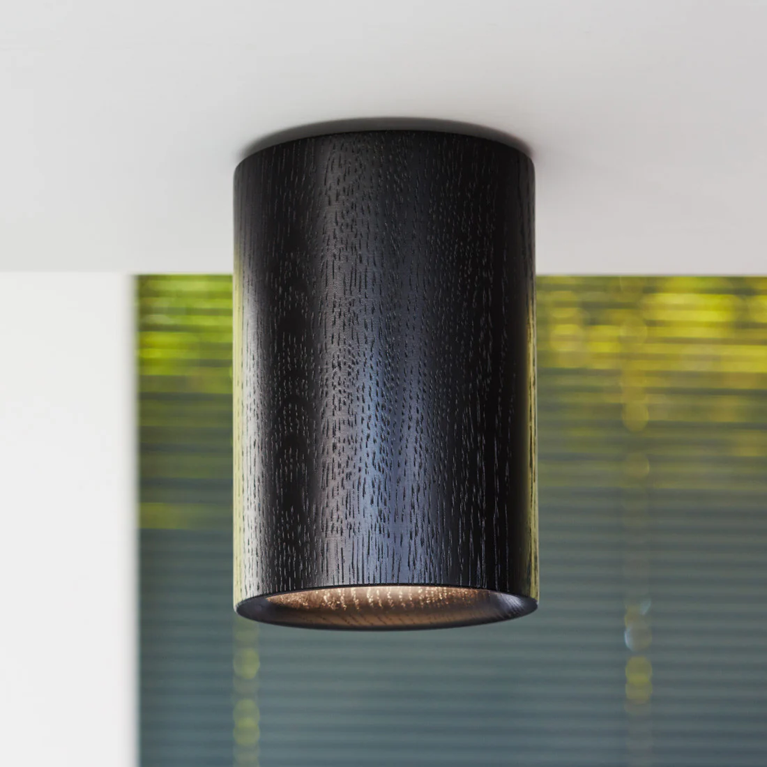 Solid Downlight Cylinder - Wood by Terence Woodgate - Image 3