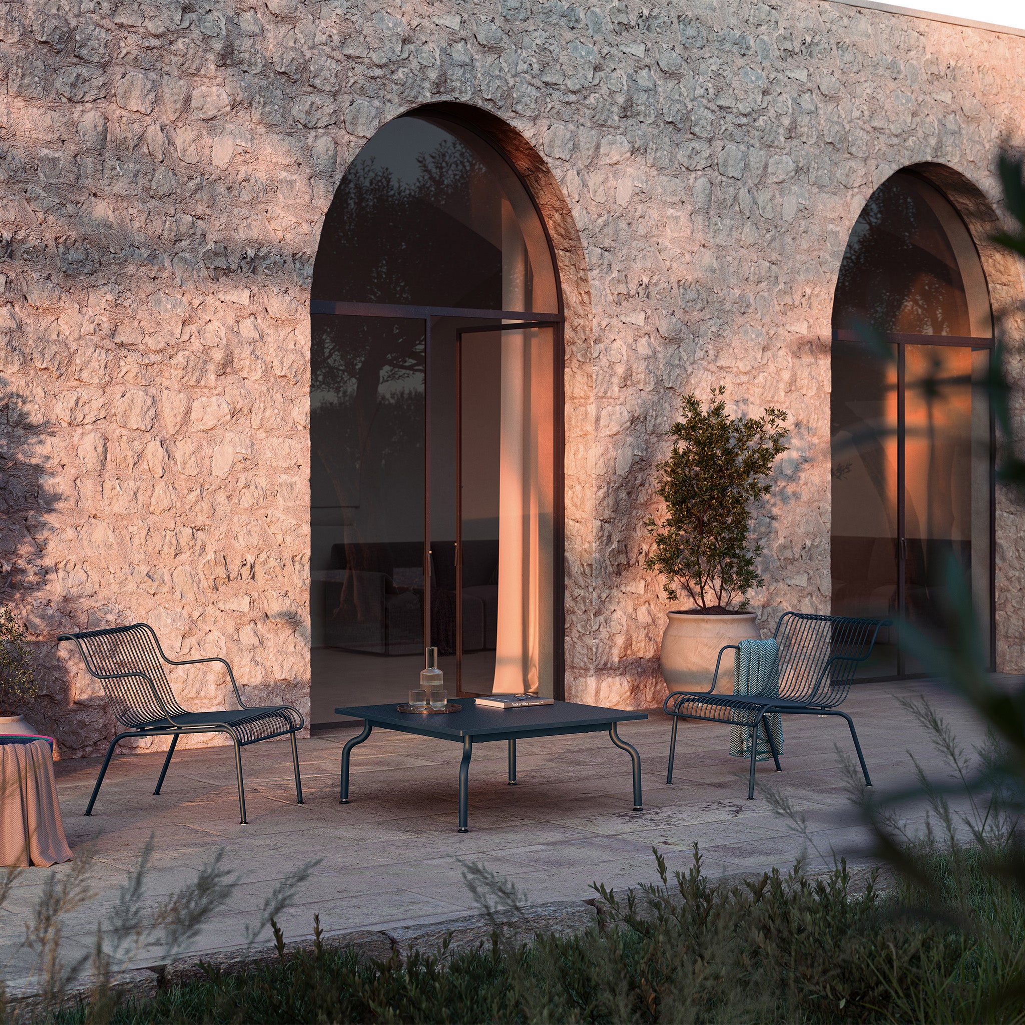 South Outdoor Low Armchair by Konstantin Grcic for Magis - Image 5