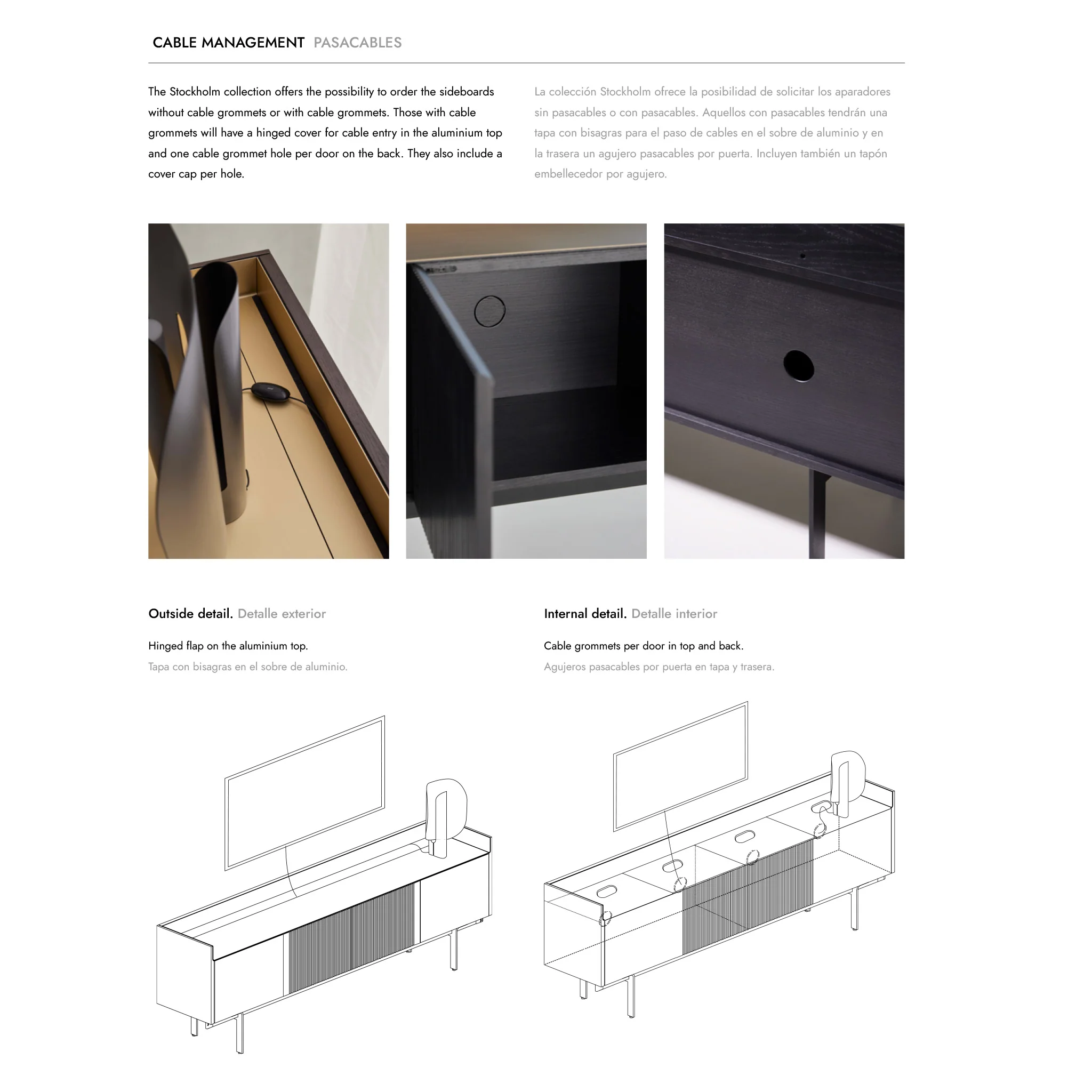 Stockholm Technic Sideboard With Plinth by Punt - Image 5