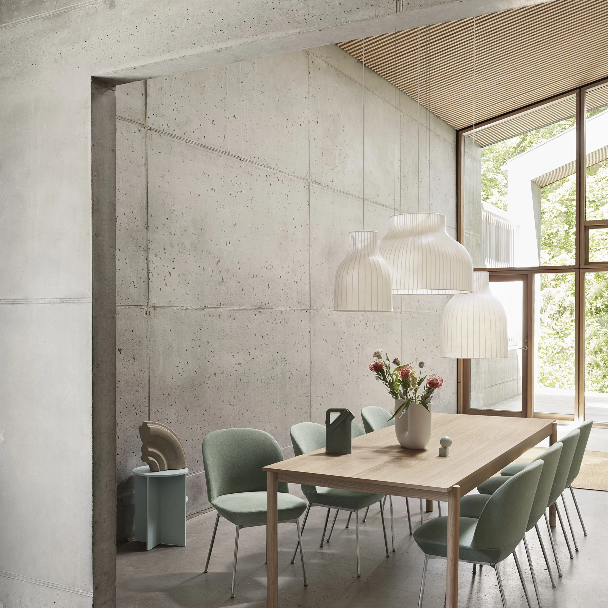 Strand Pendant Lamp Open Ă40 by Muuto - Image 2