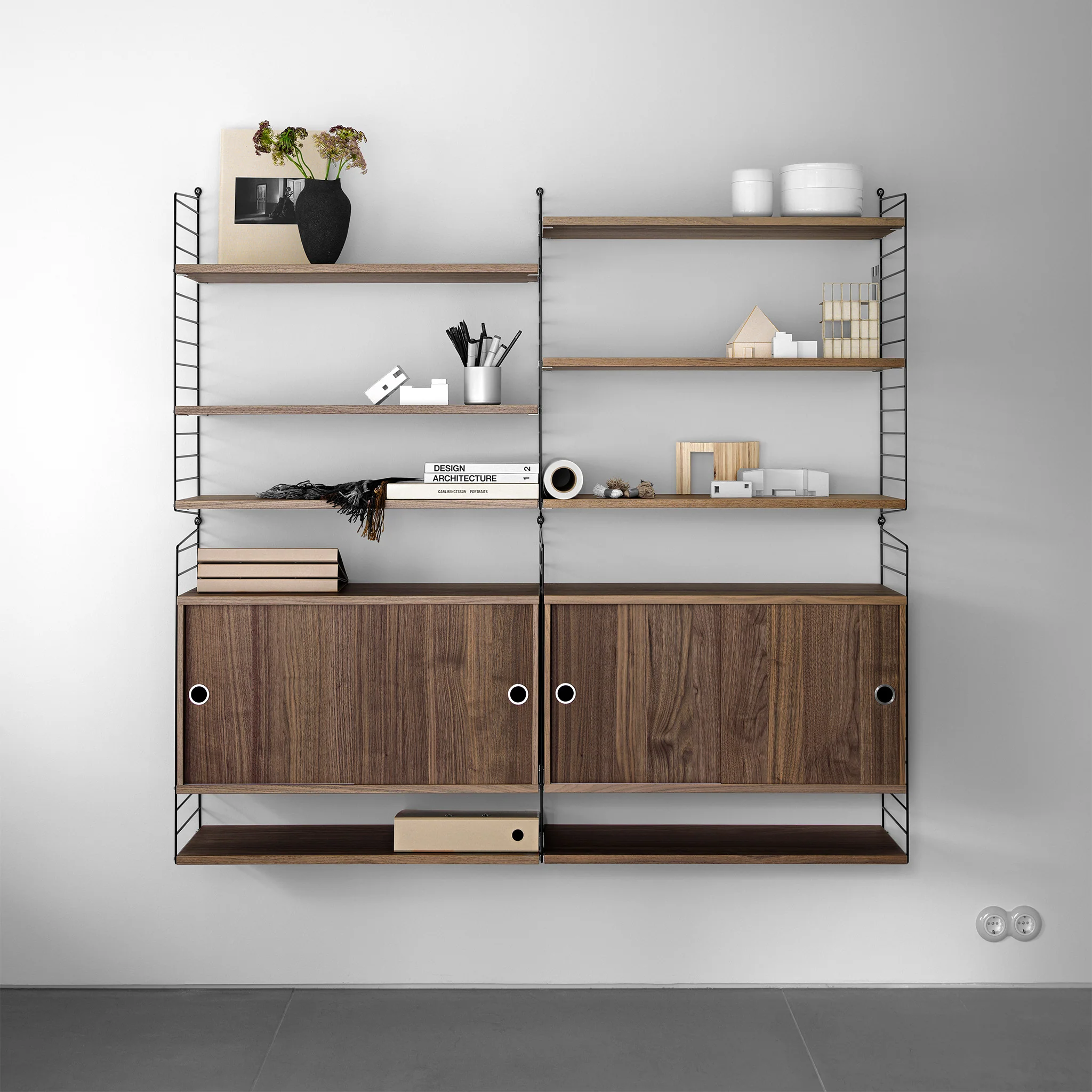 String - Cabinet with Sliding Doors - Image 21