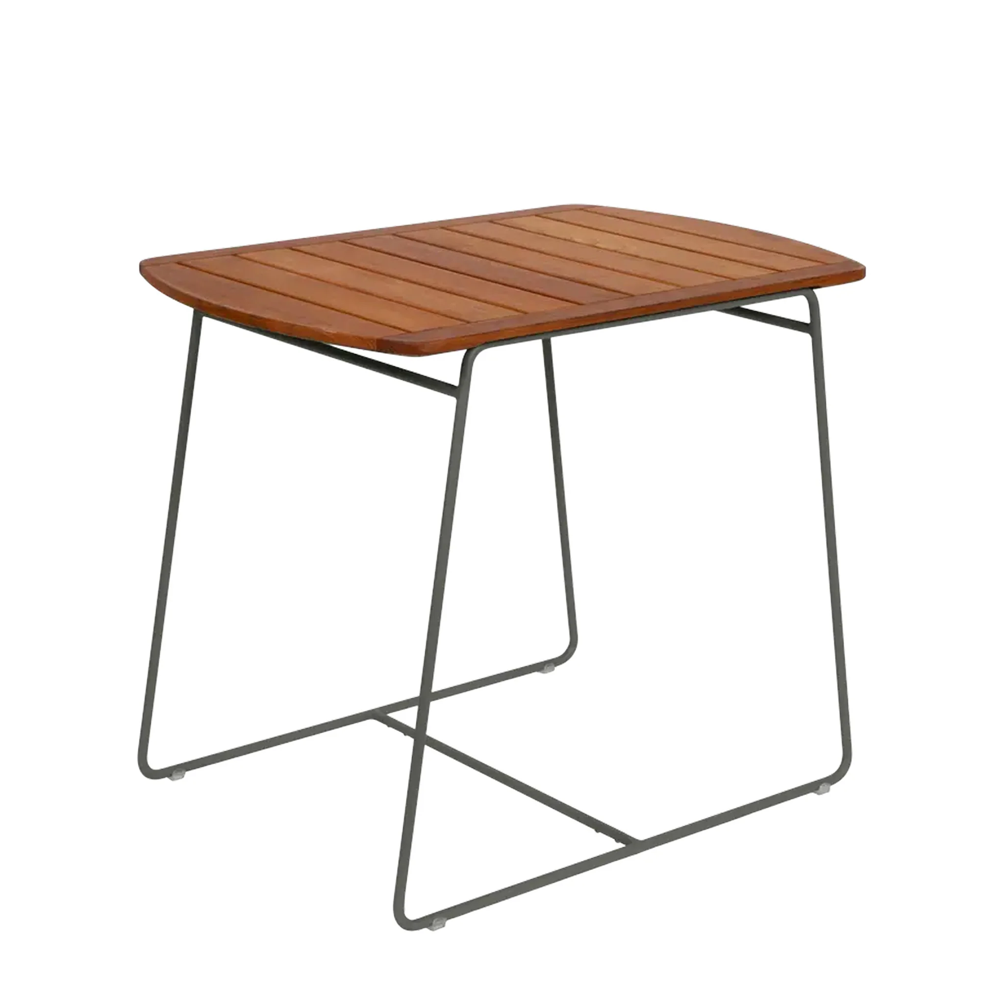 Surprising Compact Teak Table by Fermob