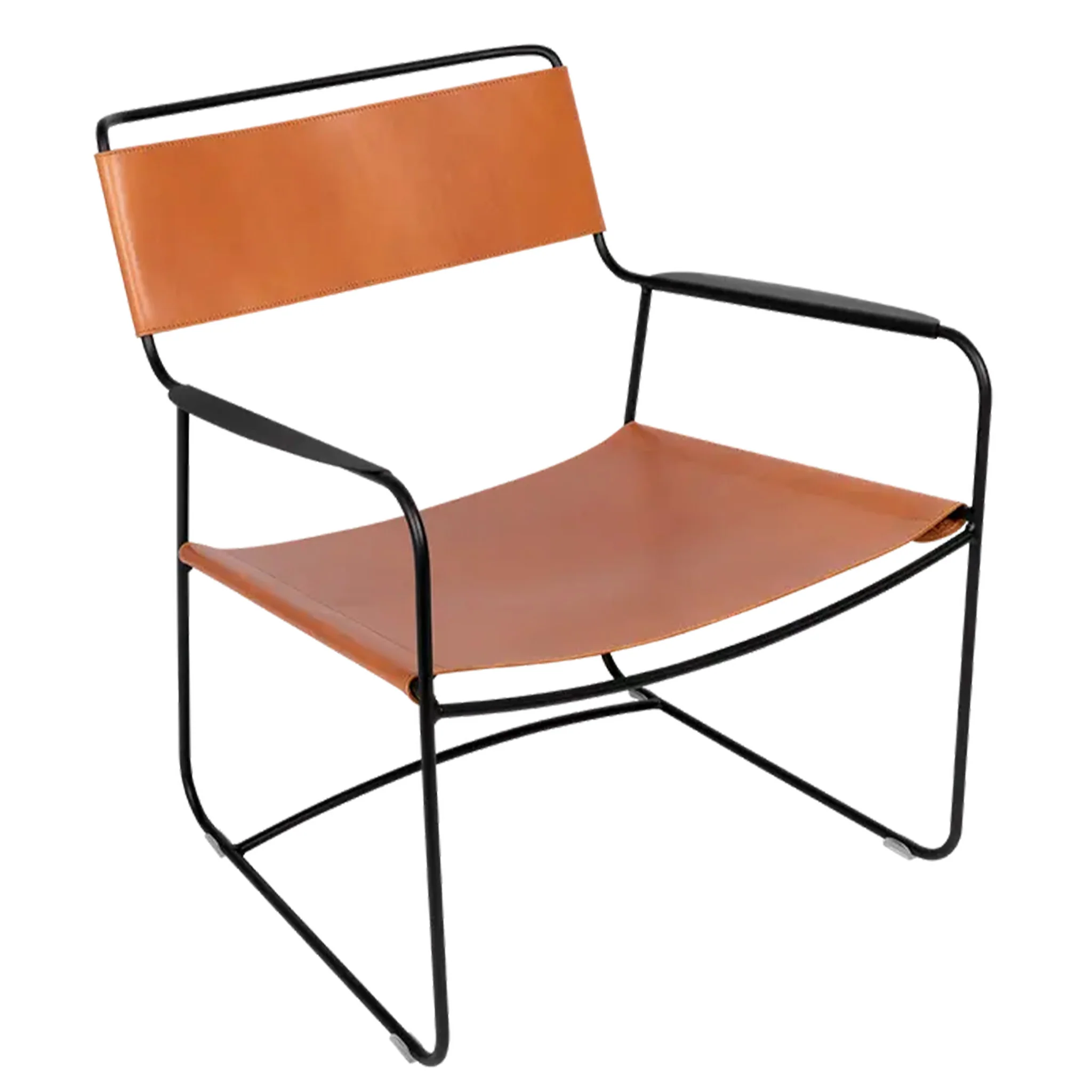 Surprising Leather Low Armchair by Fermob - Image 2