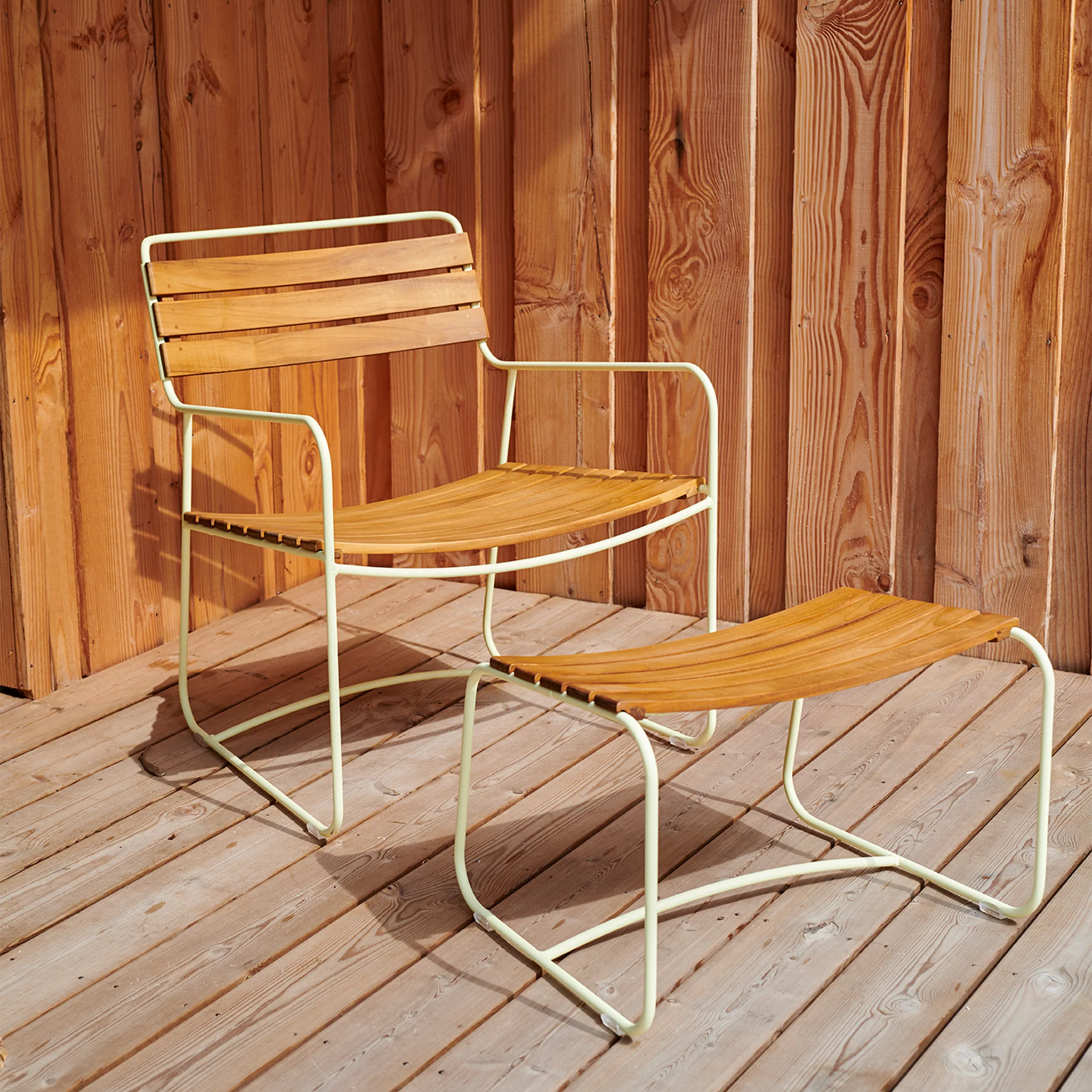Surprising Teak Footrest by Fermob - Image 4