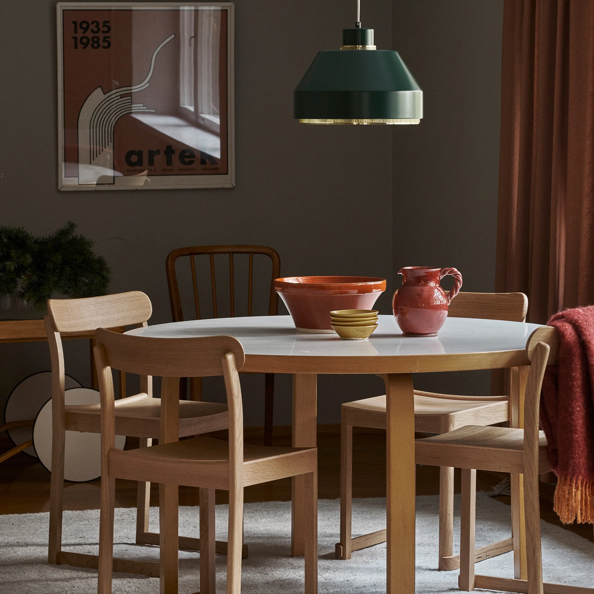 Aalto Table Round by Artek - Image 9