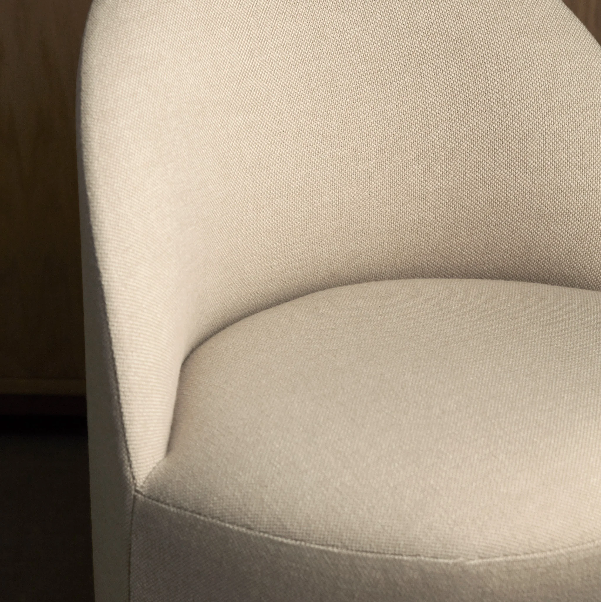 Tearoom Side Chair Swivel With Return By Nick Ross - Image 3