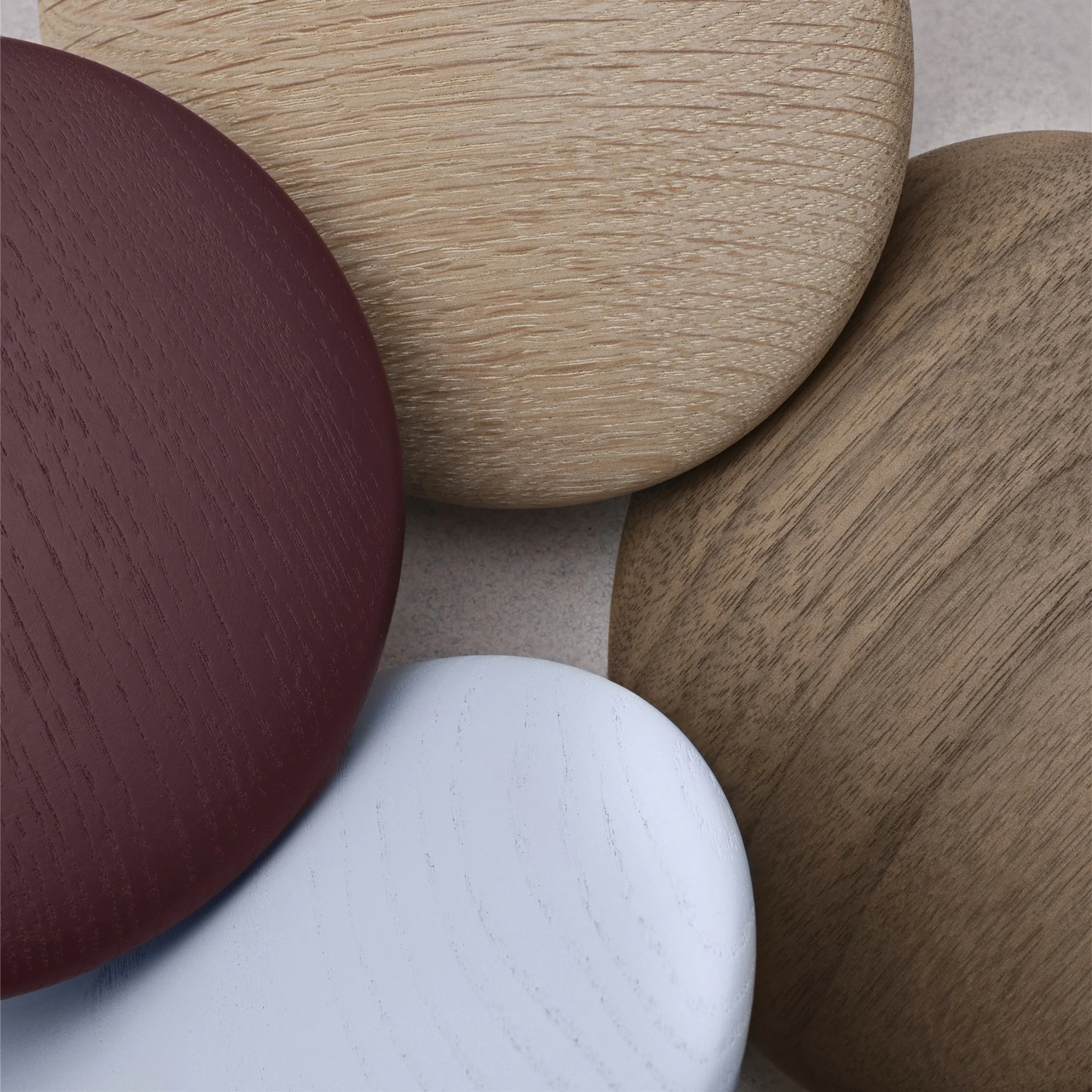 The Dots Hooks Singles Wood by Muuto - Image 6
