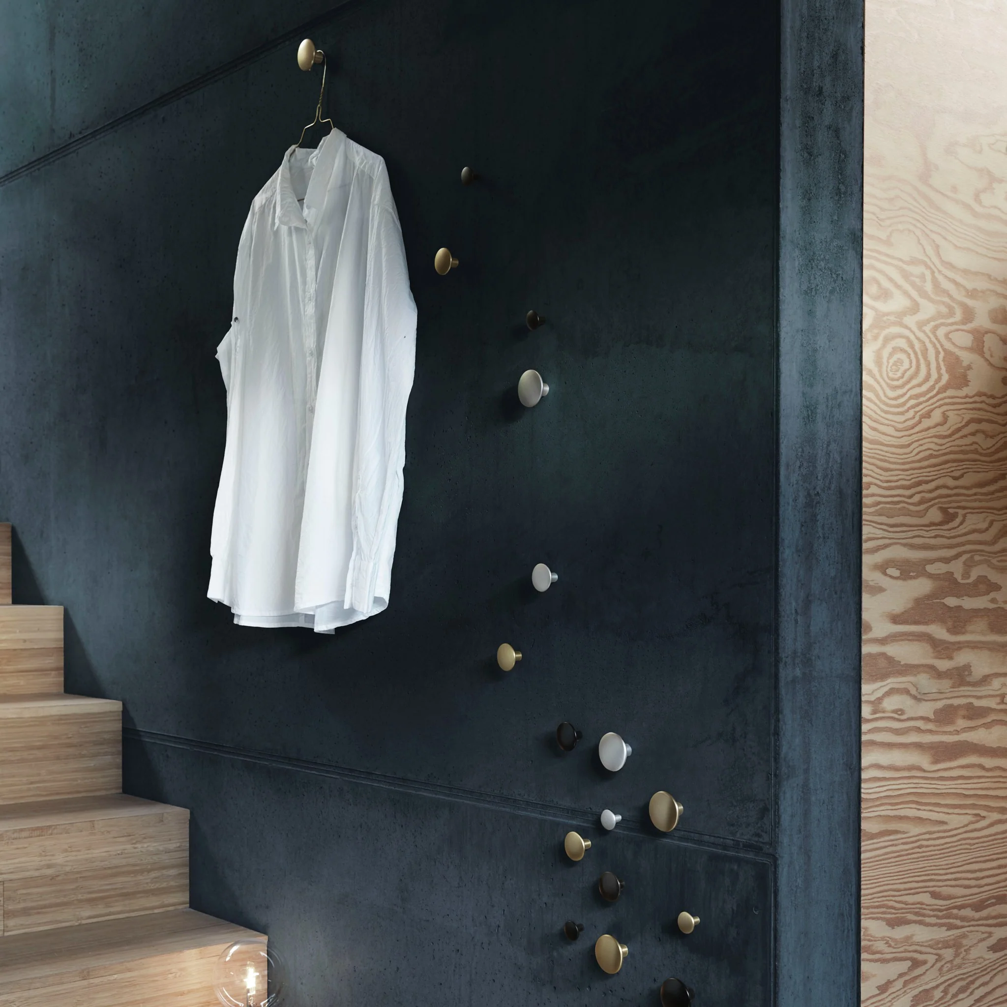 The Dots Hooks Set of 5 Metal by Muuto - Image 4