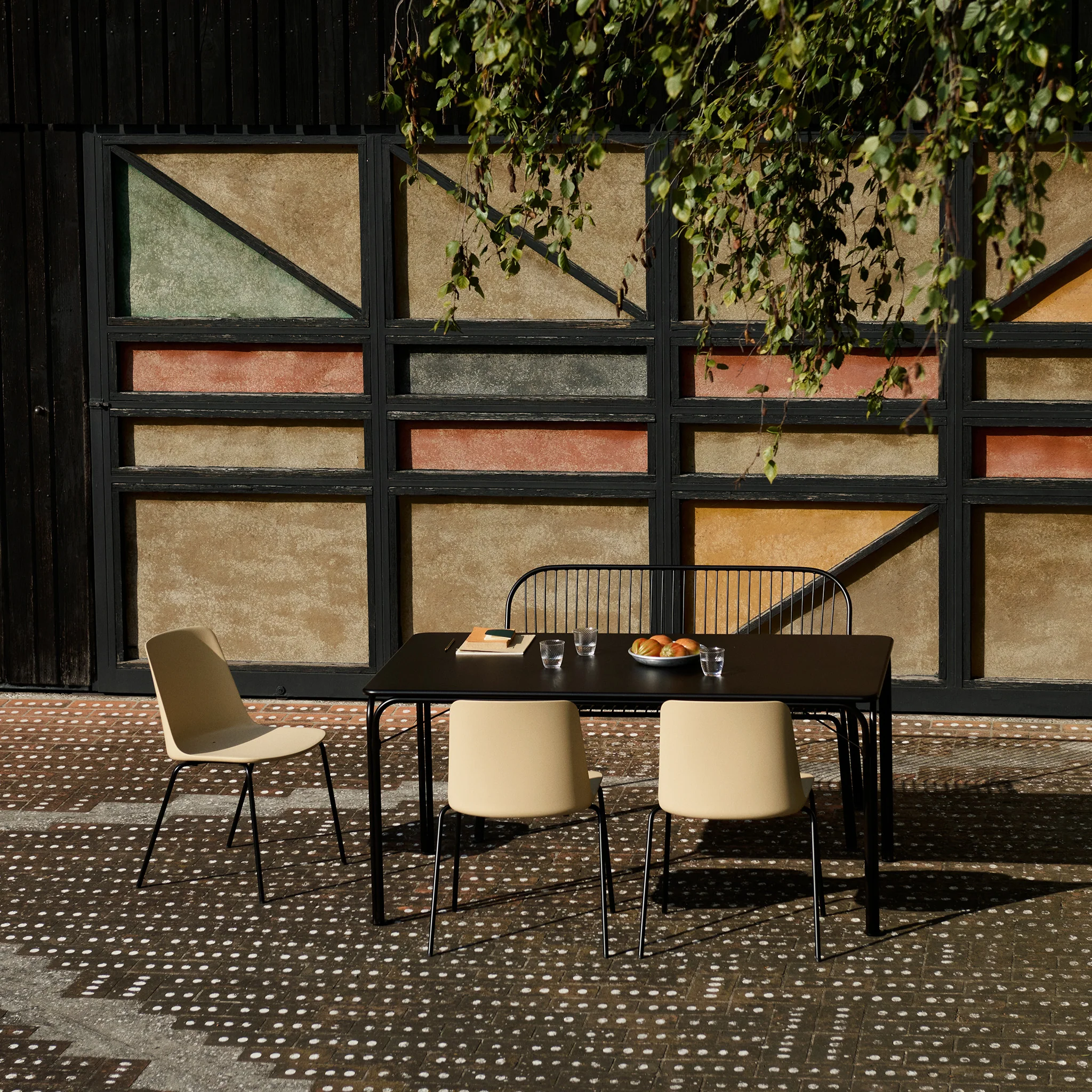 Thorvald SC111 Outdoor Dining Bench - Image 6