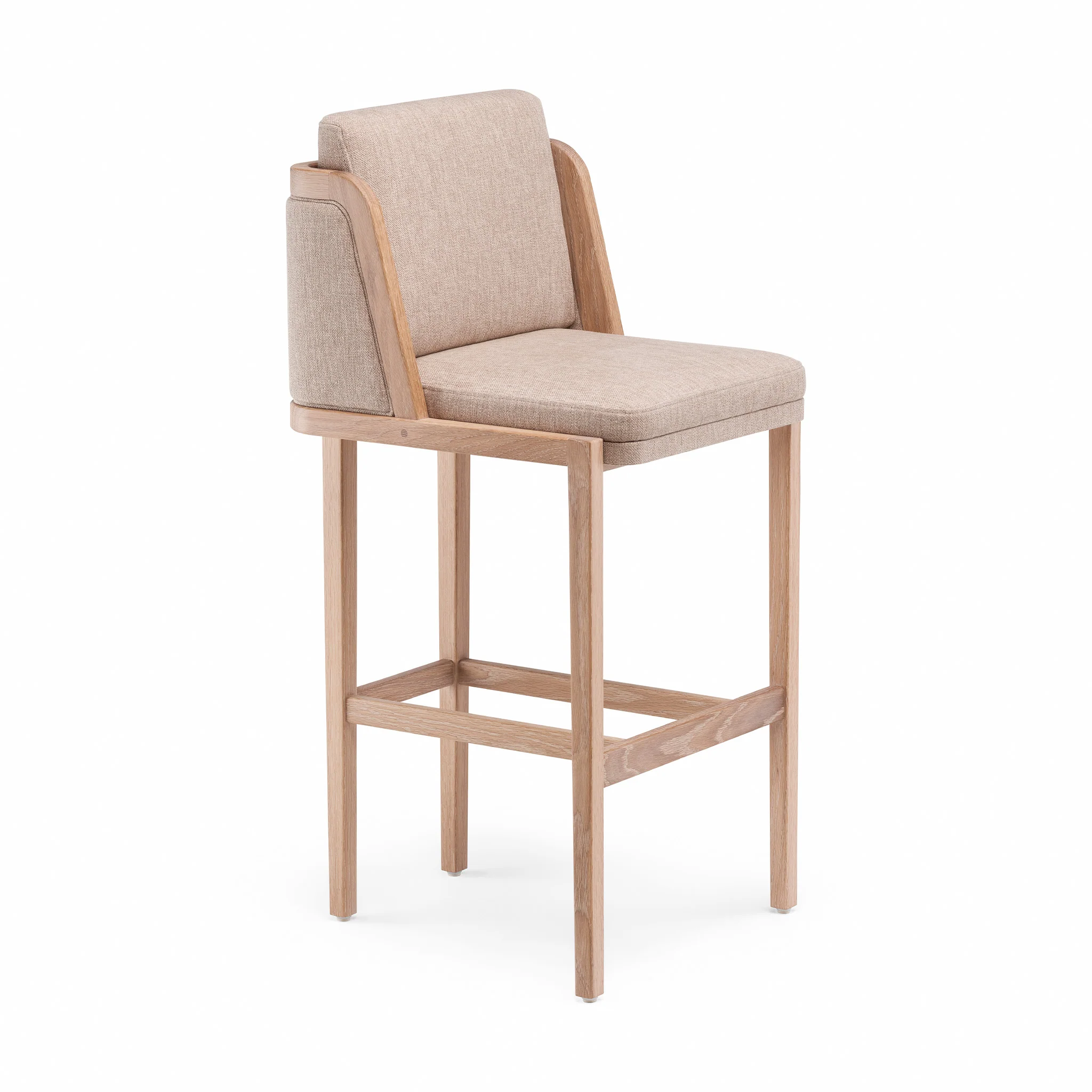 Throne Breakfast Stool With Upholstery By Autoban - Image 3