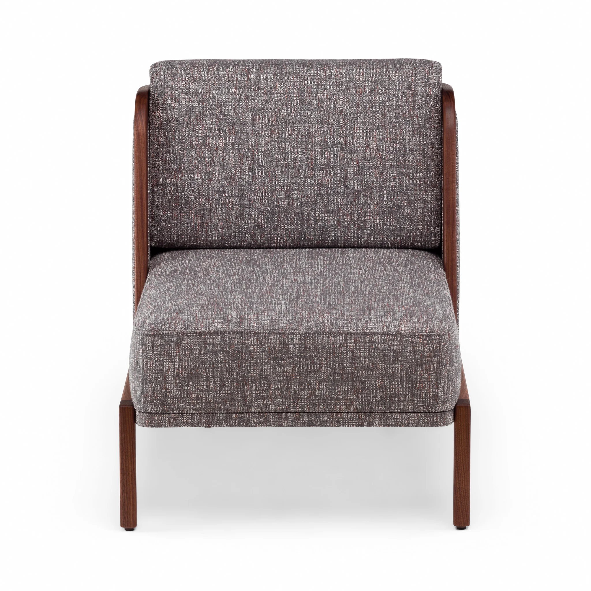 Throne Lounge Chair With Upholstery By Autoban - Image 2