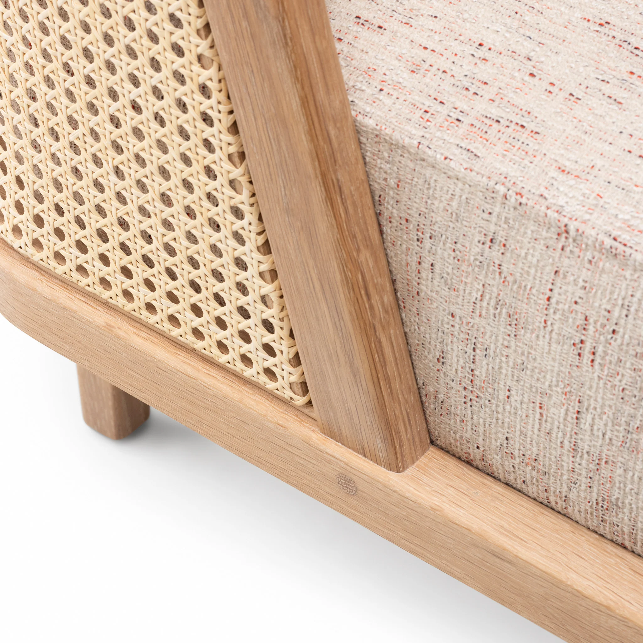 Throne Sofa With Rattan By Autoban - Image 3