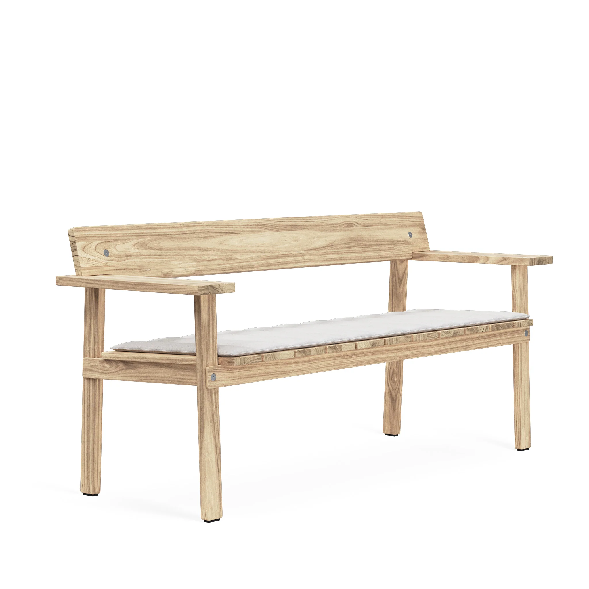 Timbur Outdoor Bench GL101 By Gudmundur Ludvik - Image 2