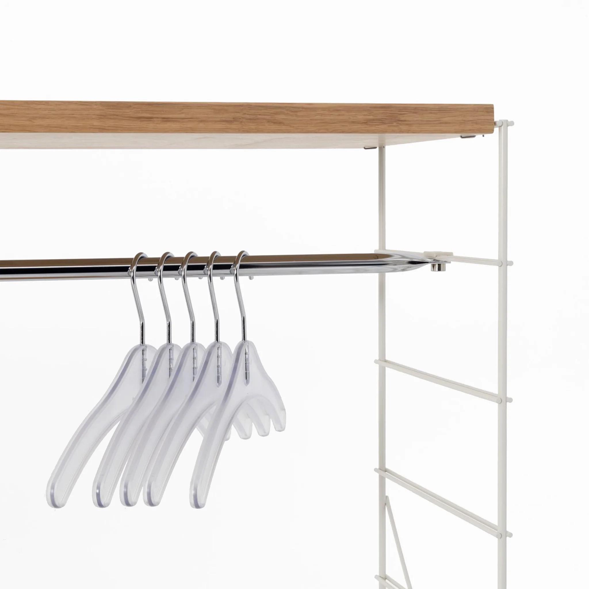 Tria114 Modular Shelving System - Clothes Hanging - Image 3