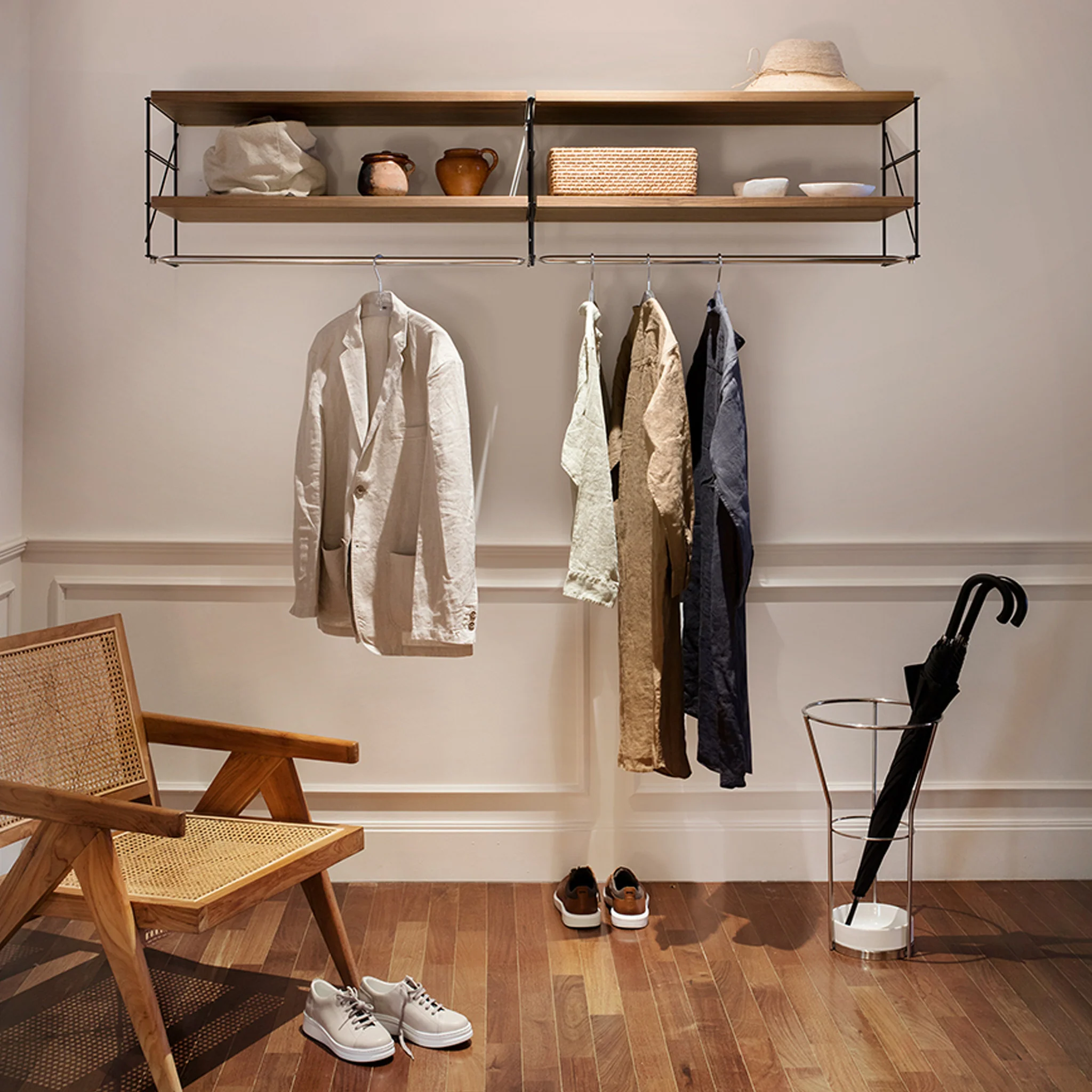 Tria114 Modular Shelving System - Clothes Hanging - Image 7