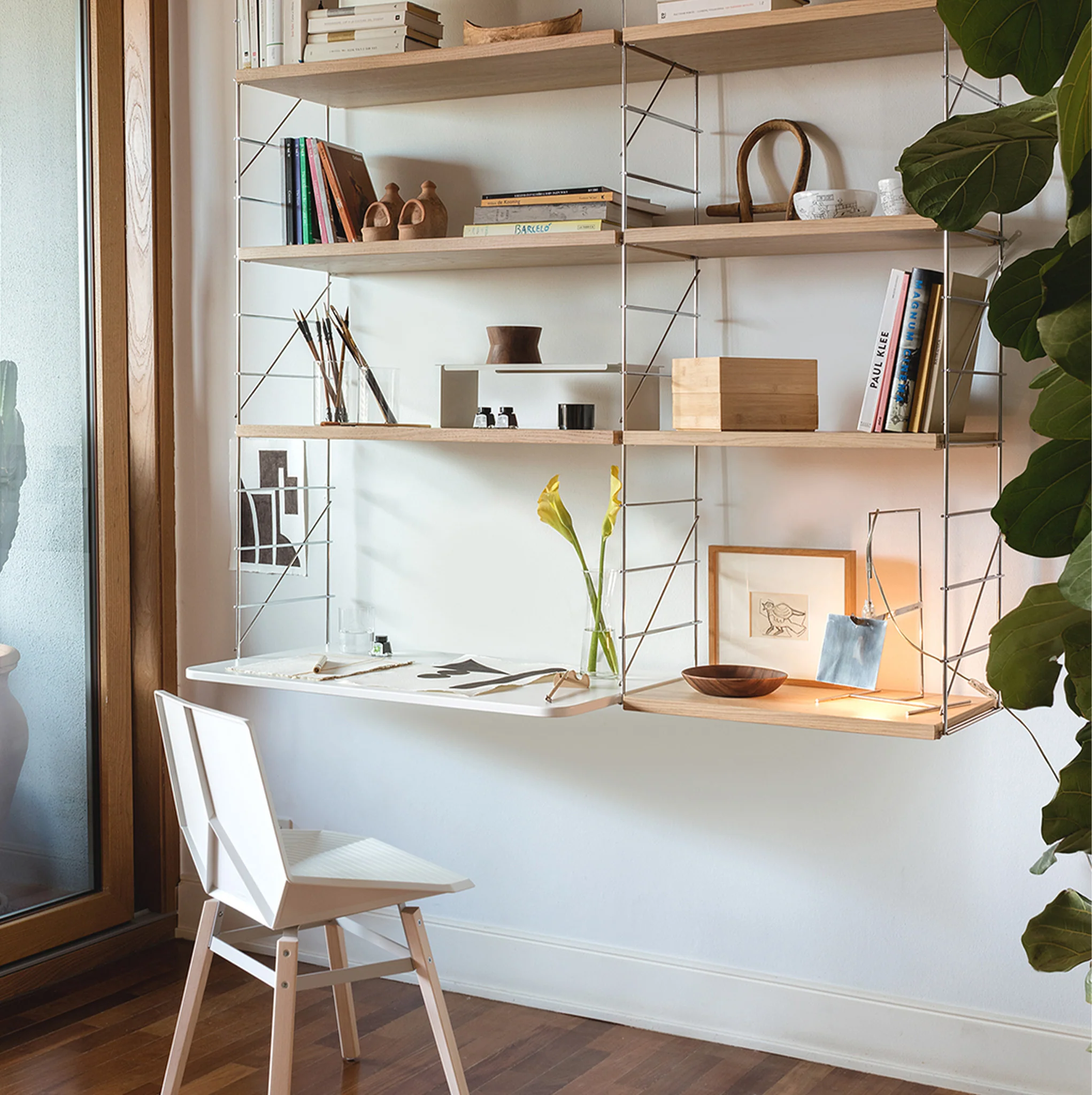 Tria114 Modular Shelving System - Desk - Image 3