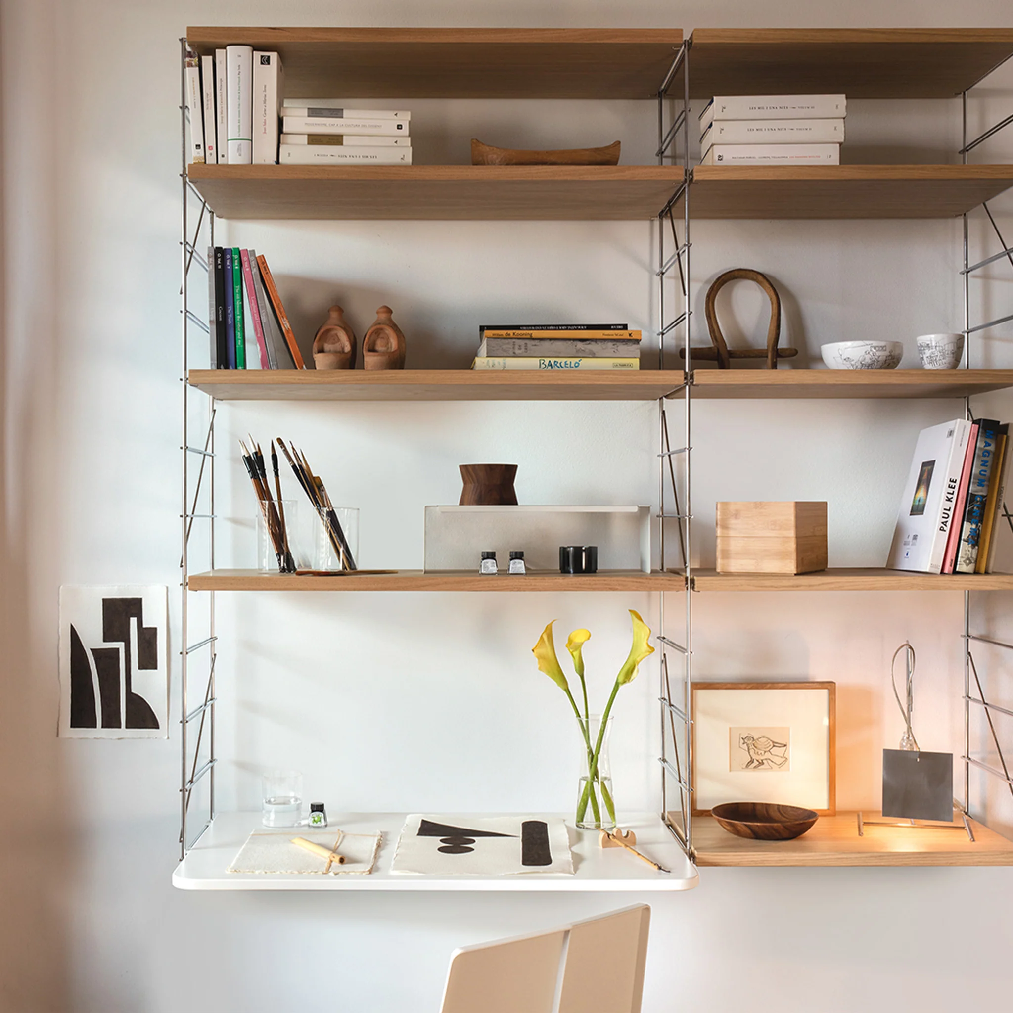 Tria114 Modular Shelving System - Desk - Image 6