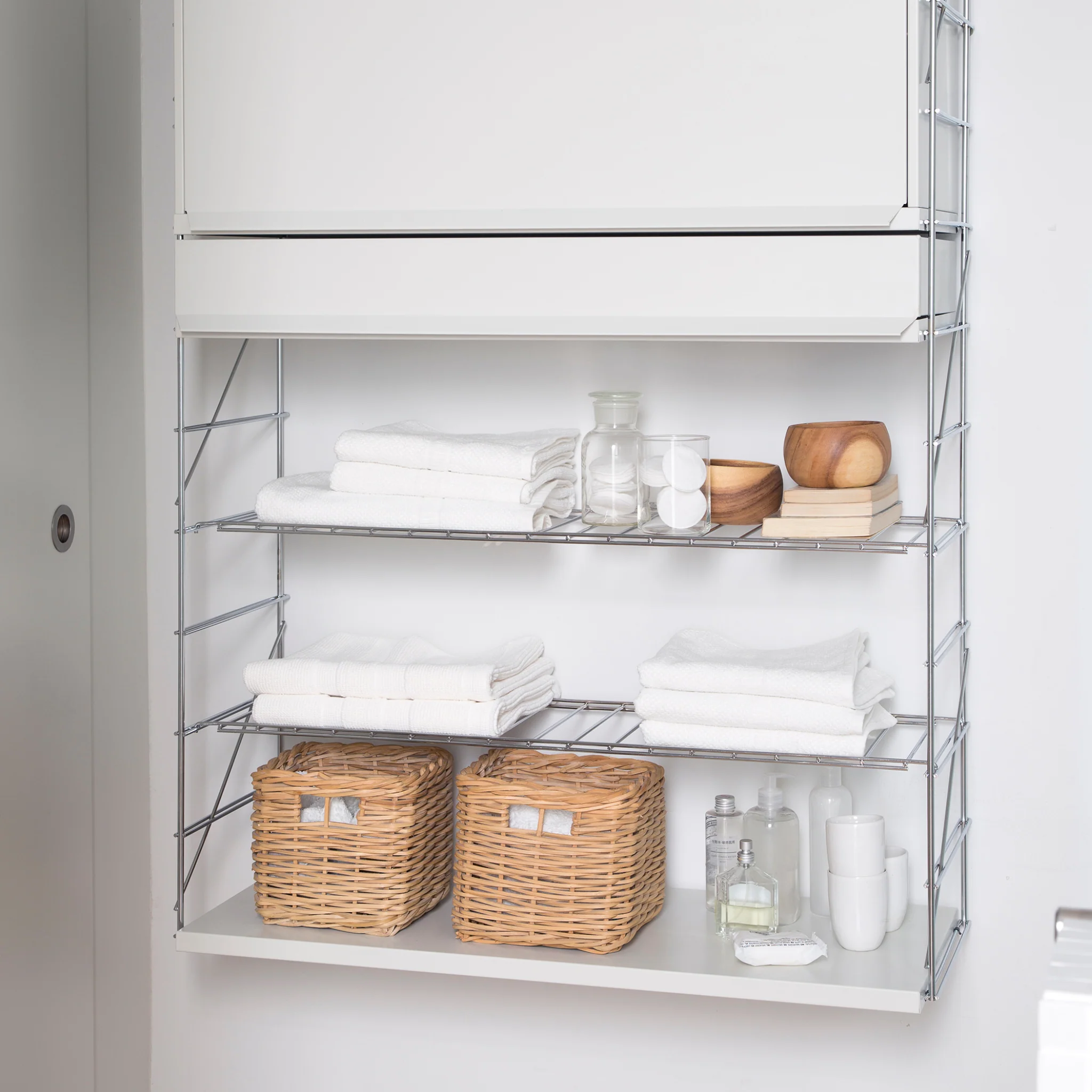 Tria114 Modular Shelving System - Grid Shelf - Image 7